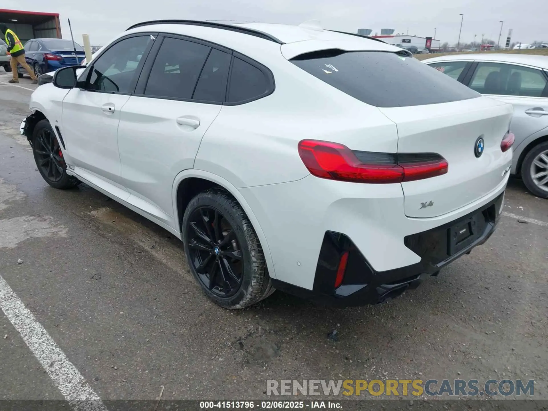 3 fotografías del automóvil dañado 5UX43DT06N9M66481 BMW X4 2022