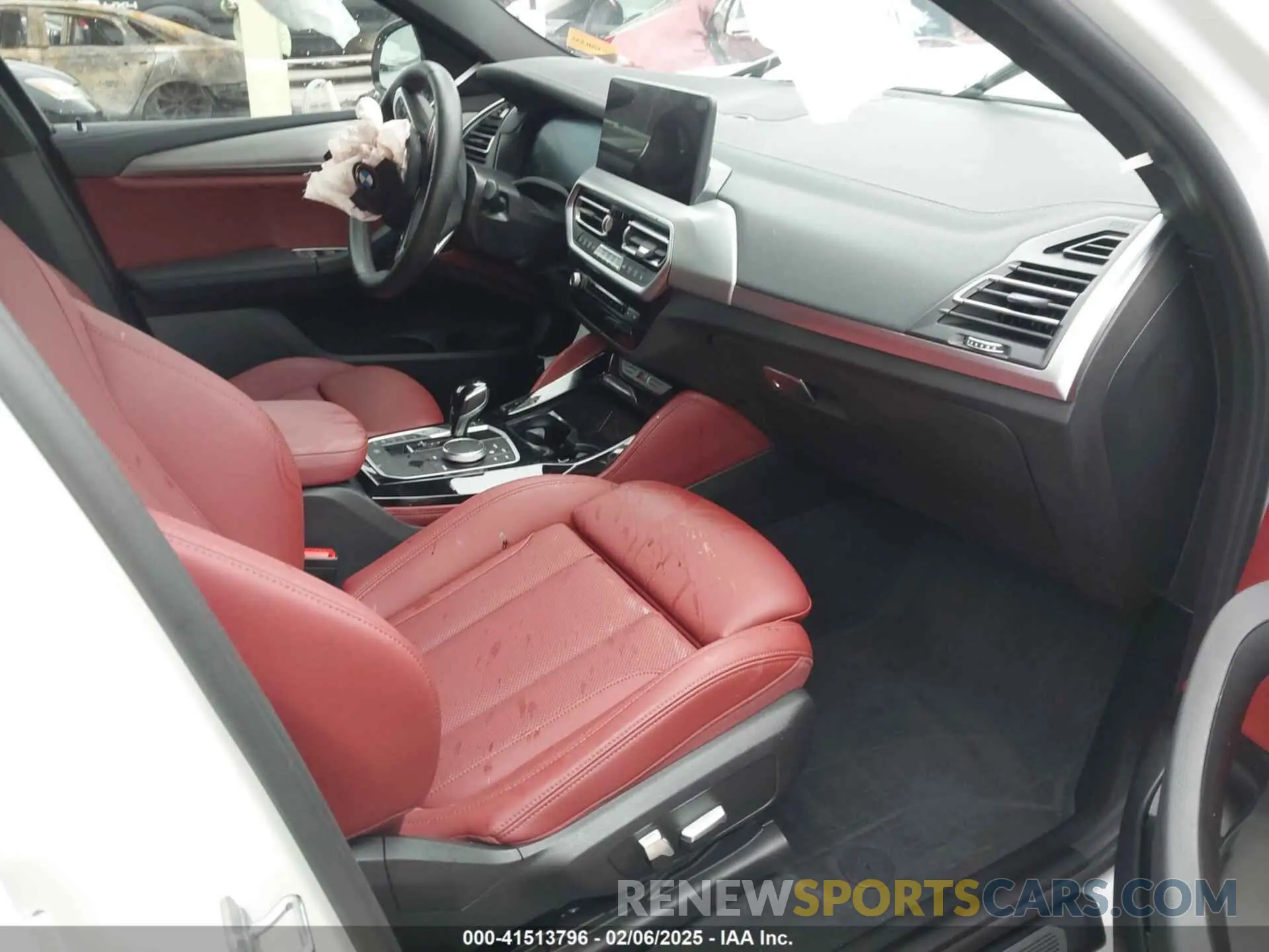 5 fotografías del automóvil dañado 5UX43DT06N9M66481 BMW X4 2022