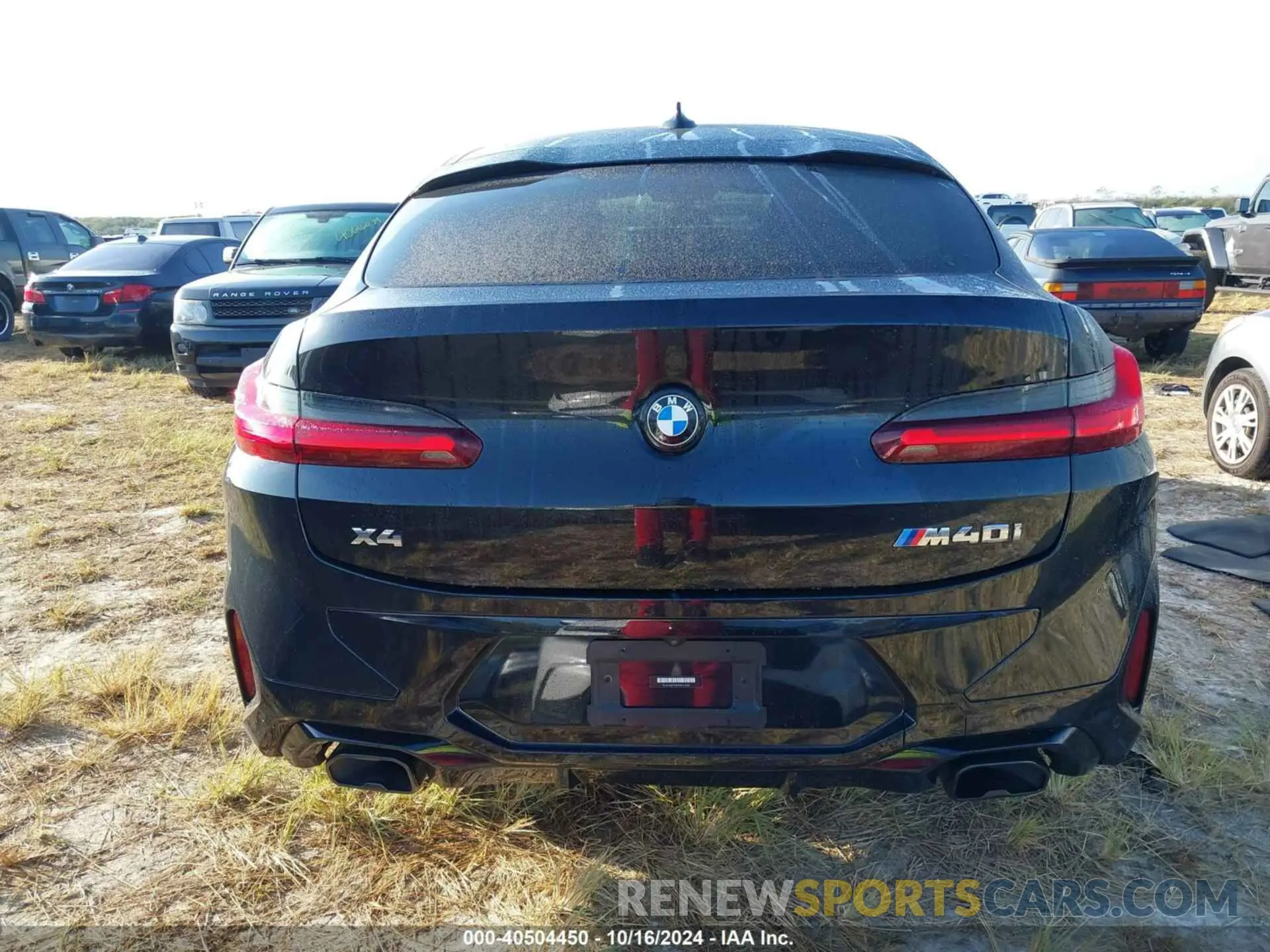 16 fotografías del automóvil dañado 5UX43DT07N9K41549 BMW X4 2022