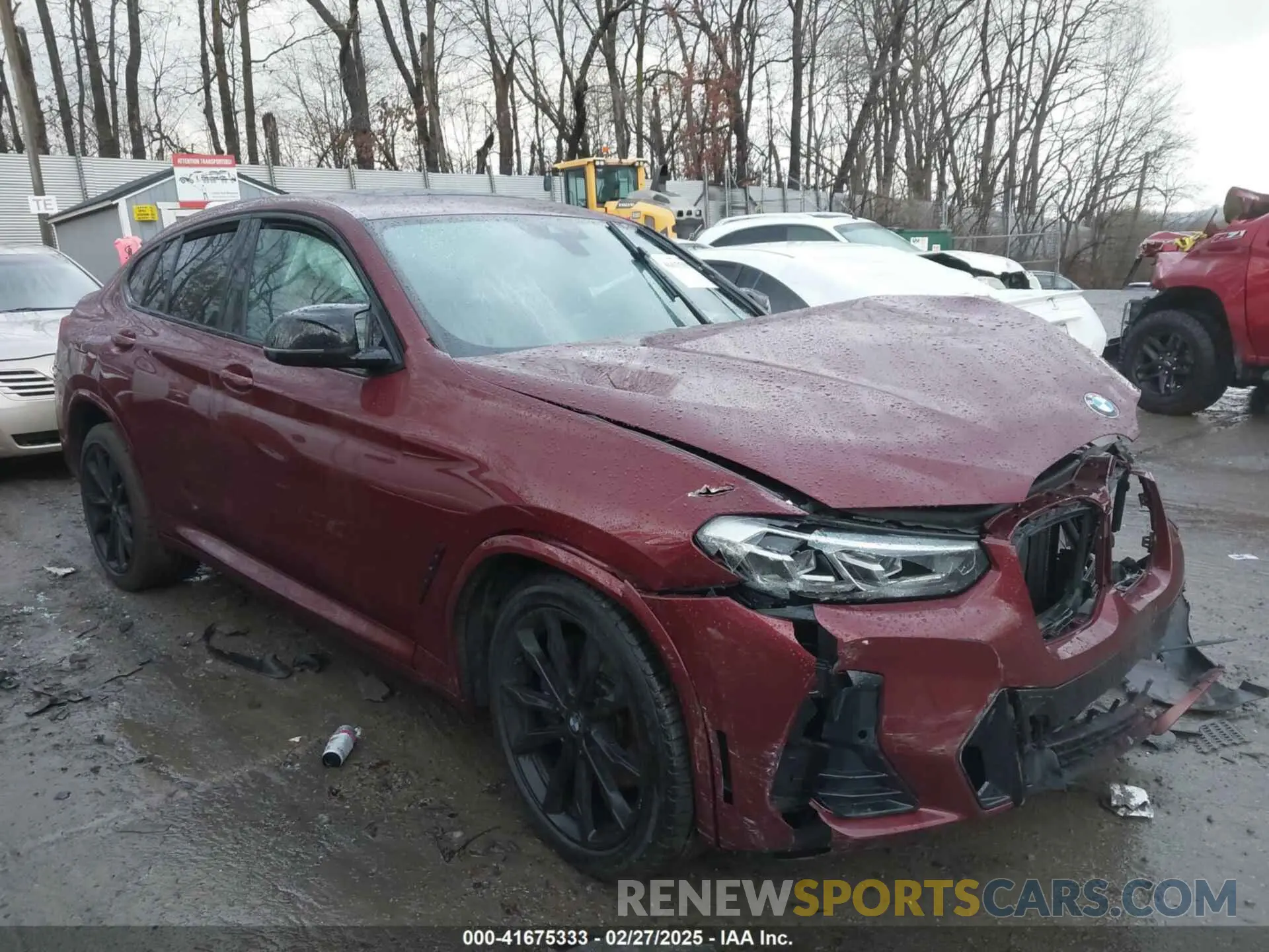 1 fotografías del automóvil dañado 5UX43DT09N9J96761 BMW X4 2022