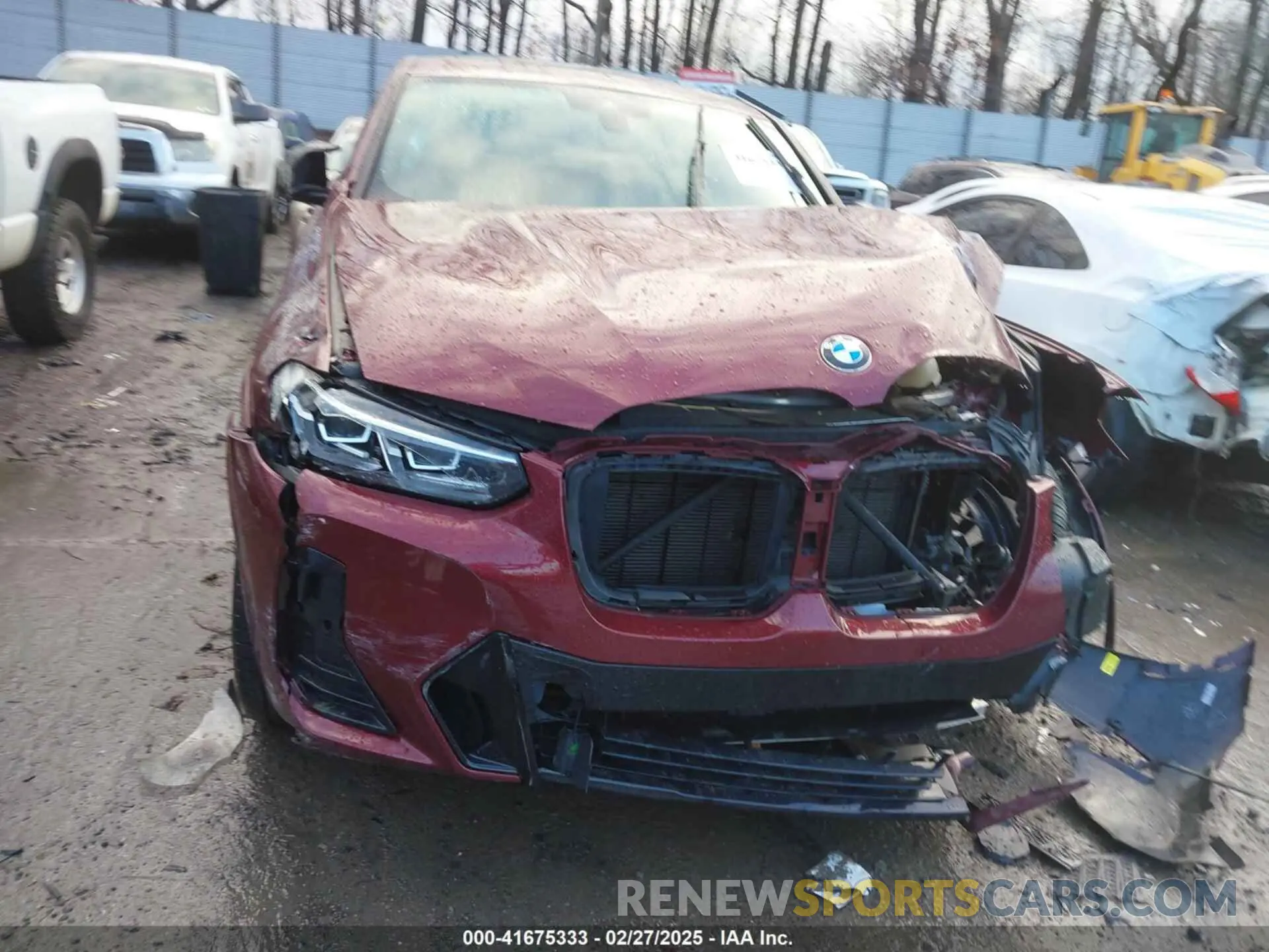 21 fotografías del automóvil dañado 5UX43DT09N9J96761 BMW X4 2022