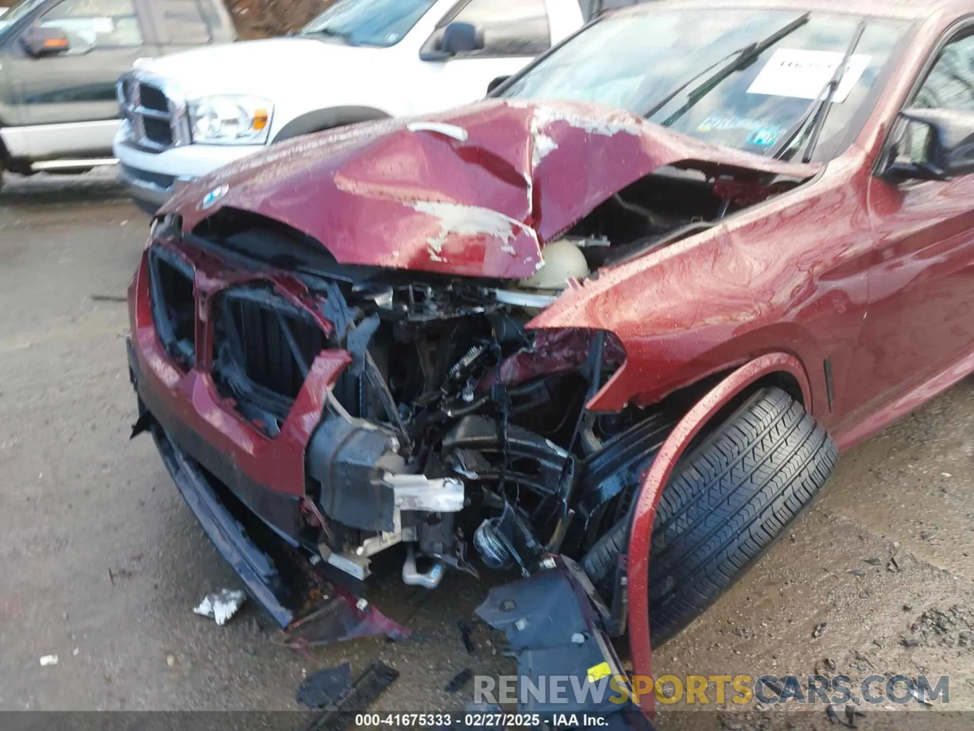 22 fotografías del automóvil dañado 5UX43DT09N9J96761 BMW X4 2022