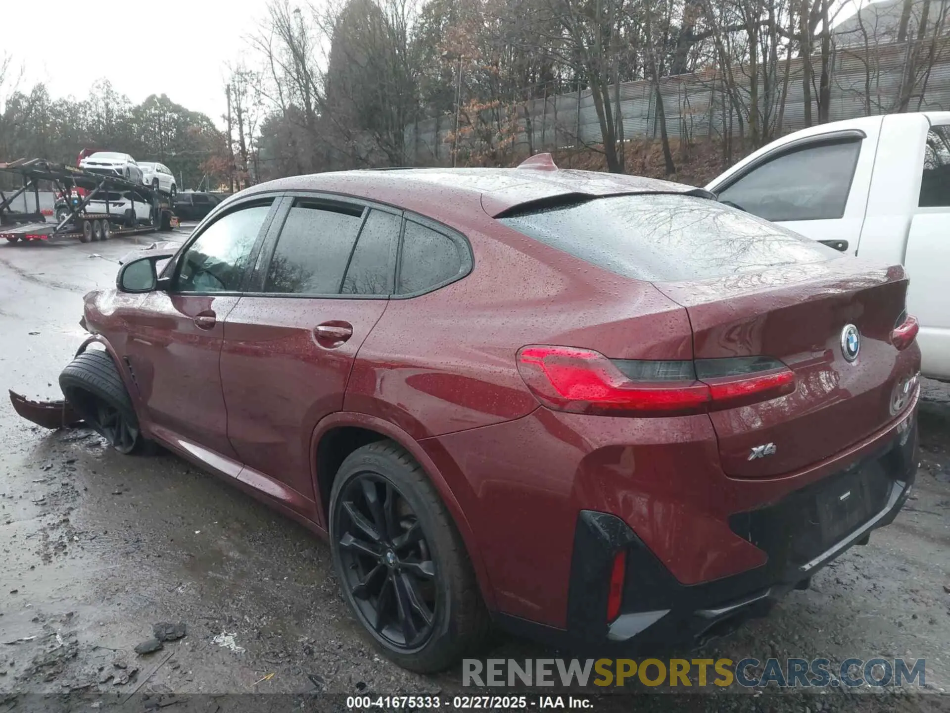 3 fotografías del automóvil dañado 5UX43DT09N9J96761 BMW X4 2022