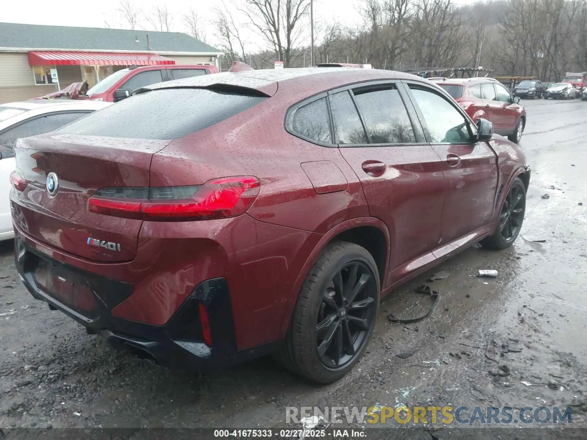 4 fotografías del automóvil dañado 5UX43DT09N9J96761 BMW X4 2022