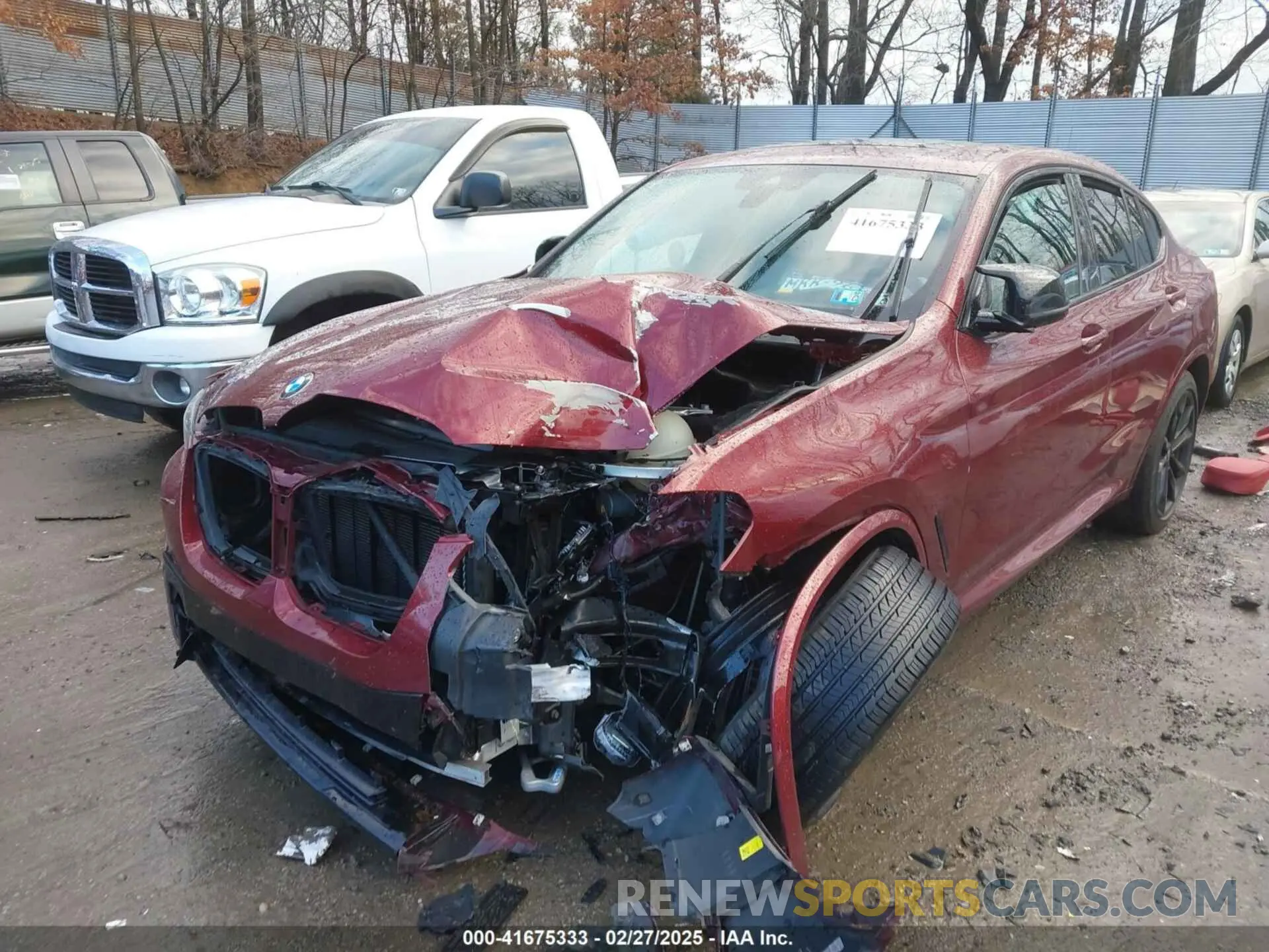 6 fotografías del automóvil dañado 5UX43DT09N9J96761 BMW X4 2022