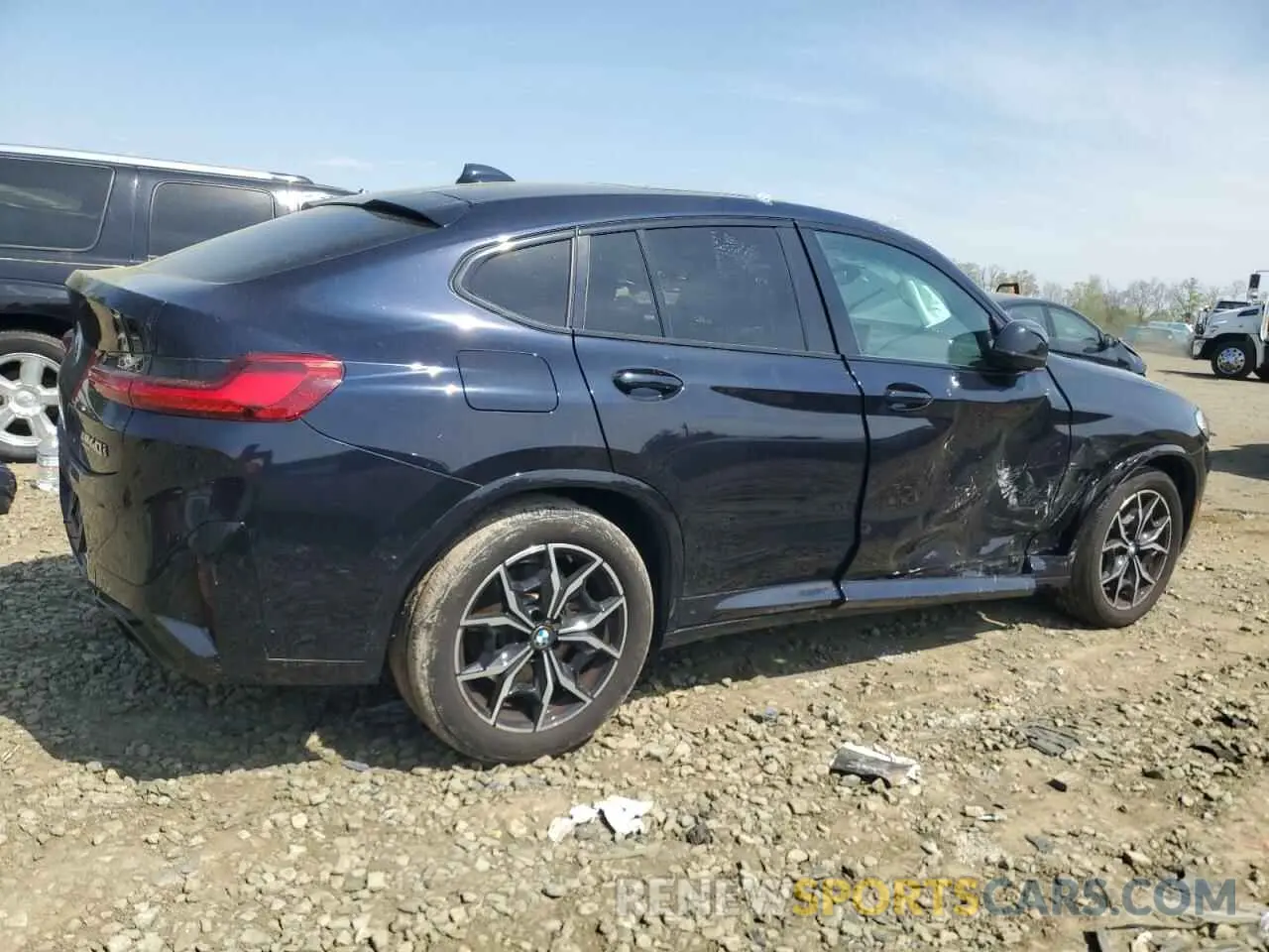 3 fotografías del automóvil dañado 5UX43DT09N9L03713 BMW X4 2022