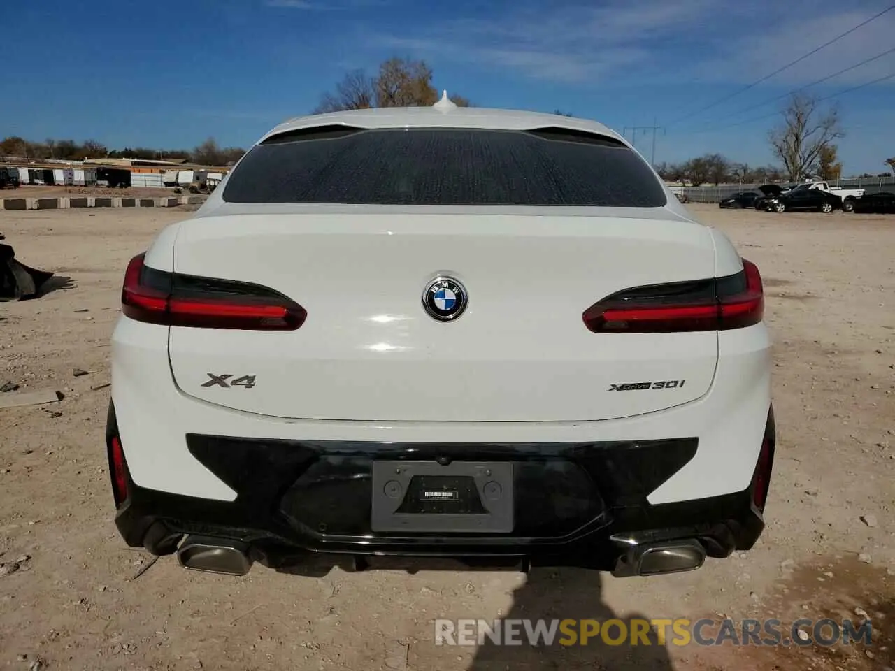 6 fotografías del automóvil dañado 5UX33DT01P9P53029 BMW X4 2023