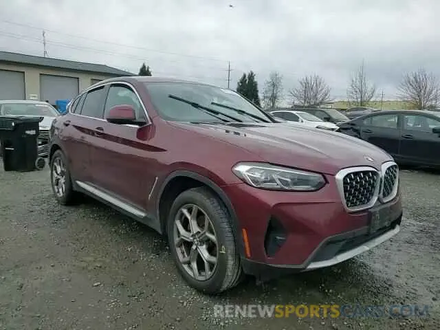 12 fotografías del automóvil dañado 5UX33DT03P9P62444 BMW X4 2023