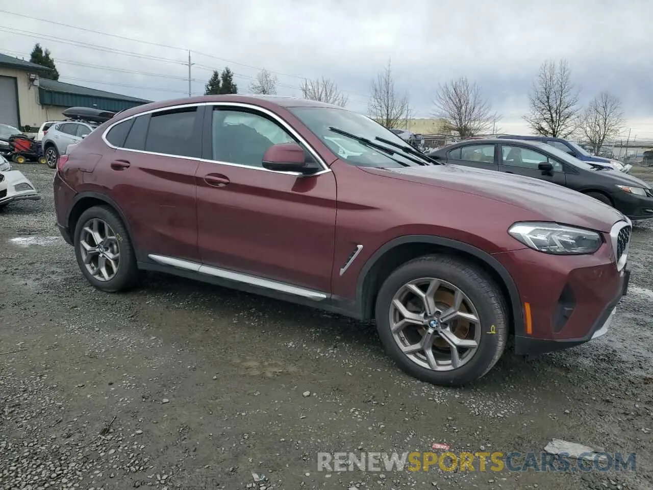 4 fotografías del automóvil dañado 5UX33DT03P9P62444 BMW X4 2023