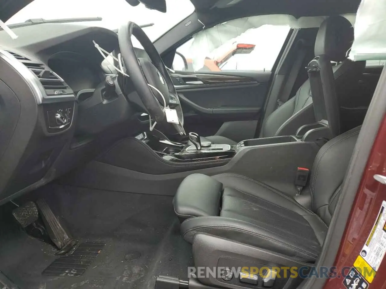 7 fotografías del automóvil dañado 5UX33DT03P9P62444 BMW X4 2023