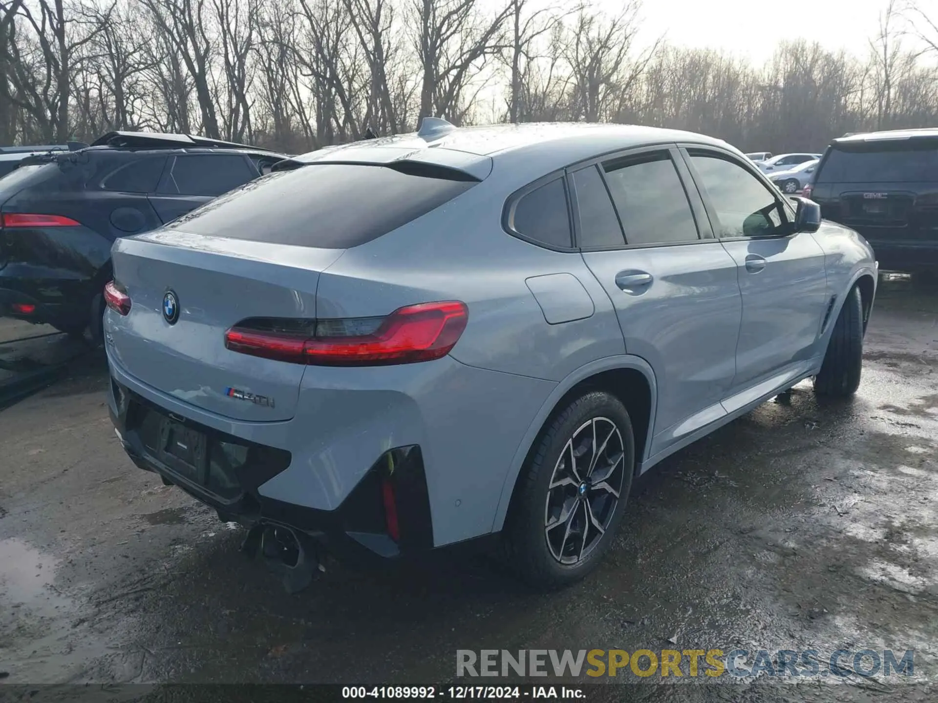 4 fotografías del automóvil dañado 5UX43DT03P9R26280 BMW X4 2023