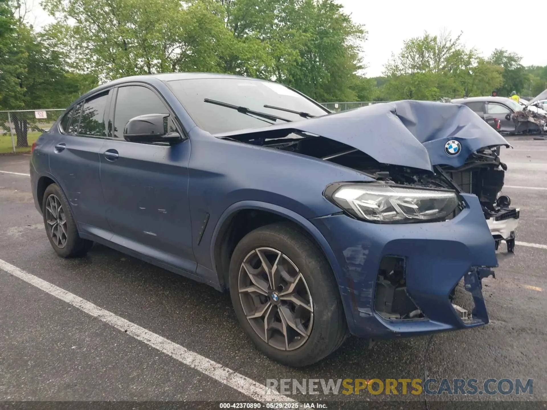 1 fotografías del automóvil dañado 5UX43DT04P9P31854 BMW X4 2023