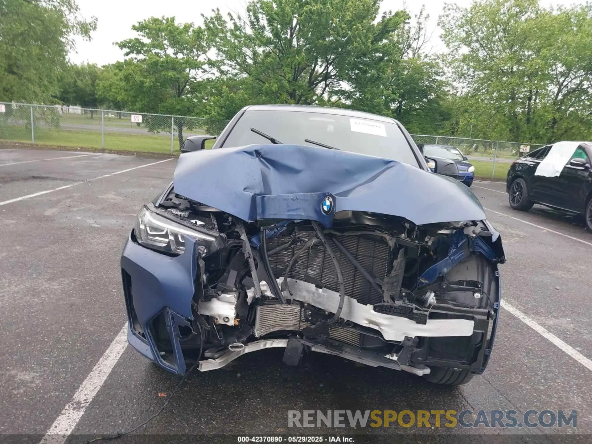 13 fotografías del automóvil dañado 5UX43DT04P9P31854 BMW X4 2023
