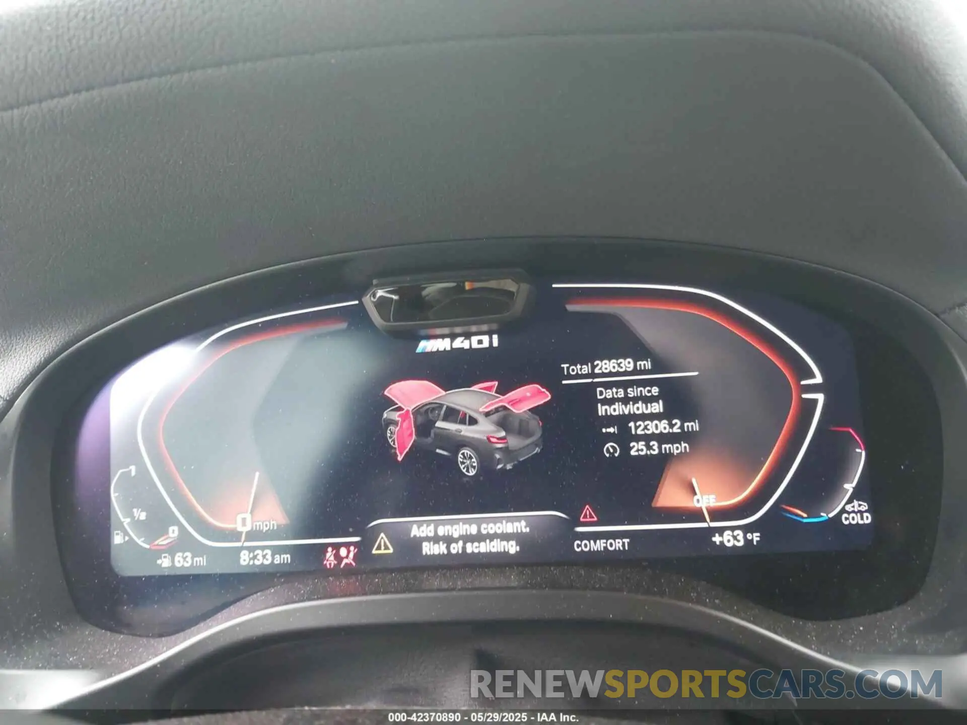 7 fotografías del automóvil dañado 5UX43DT04P9P31854 BMW X4 2023