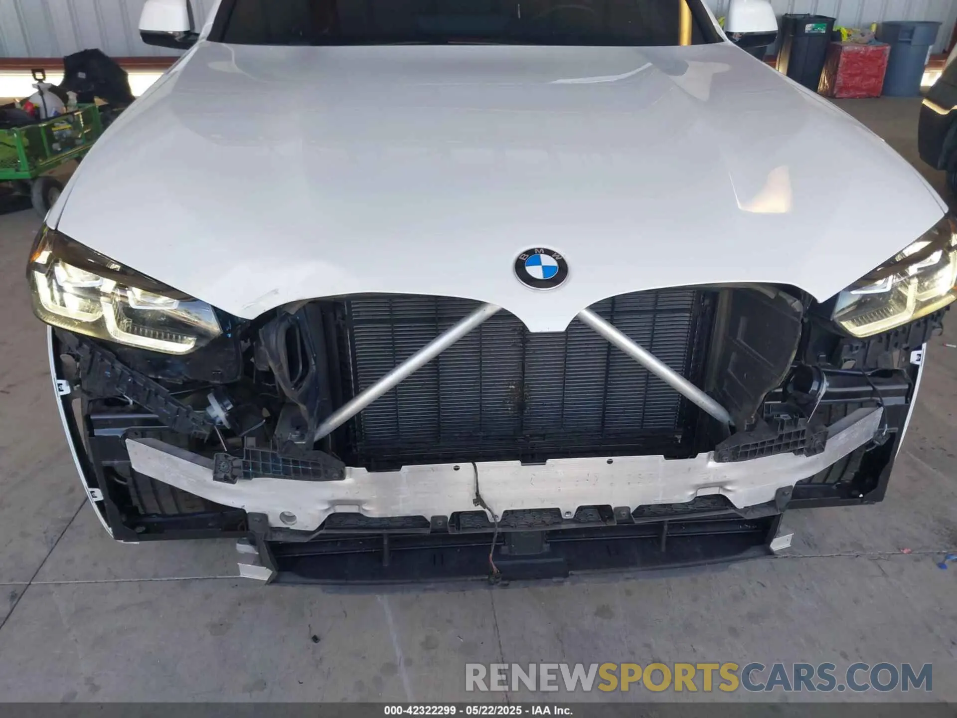 6 fotografías del automóvil dañado 5UX33DT00R9U63349 BMW X4 2024
