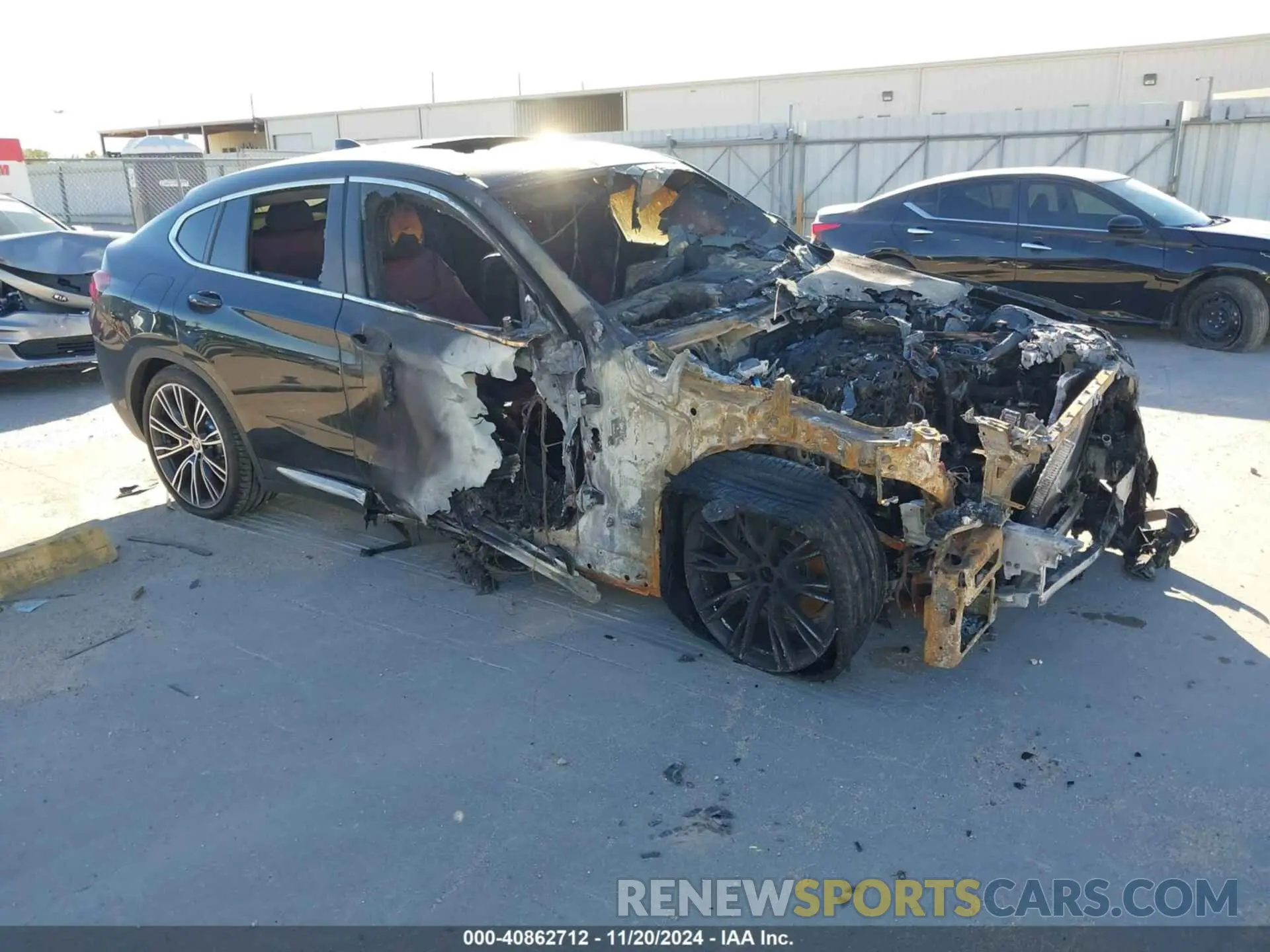 1 fotografías del automóvil dañado 5UX33DT03R9X55318 BMW X4 2024