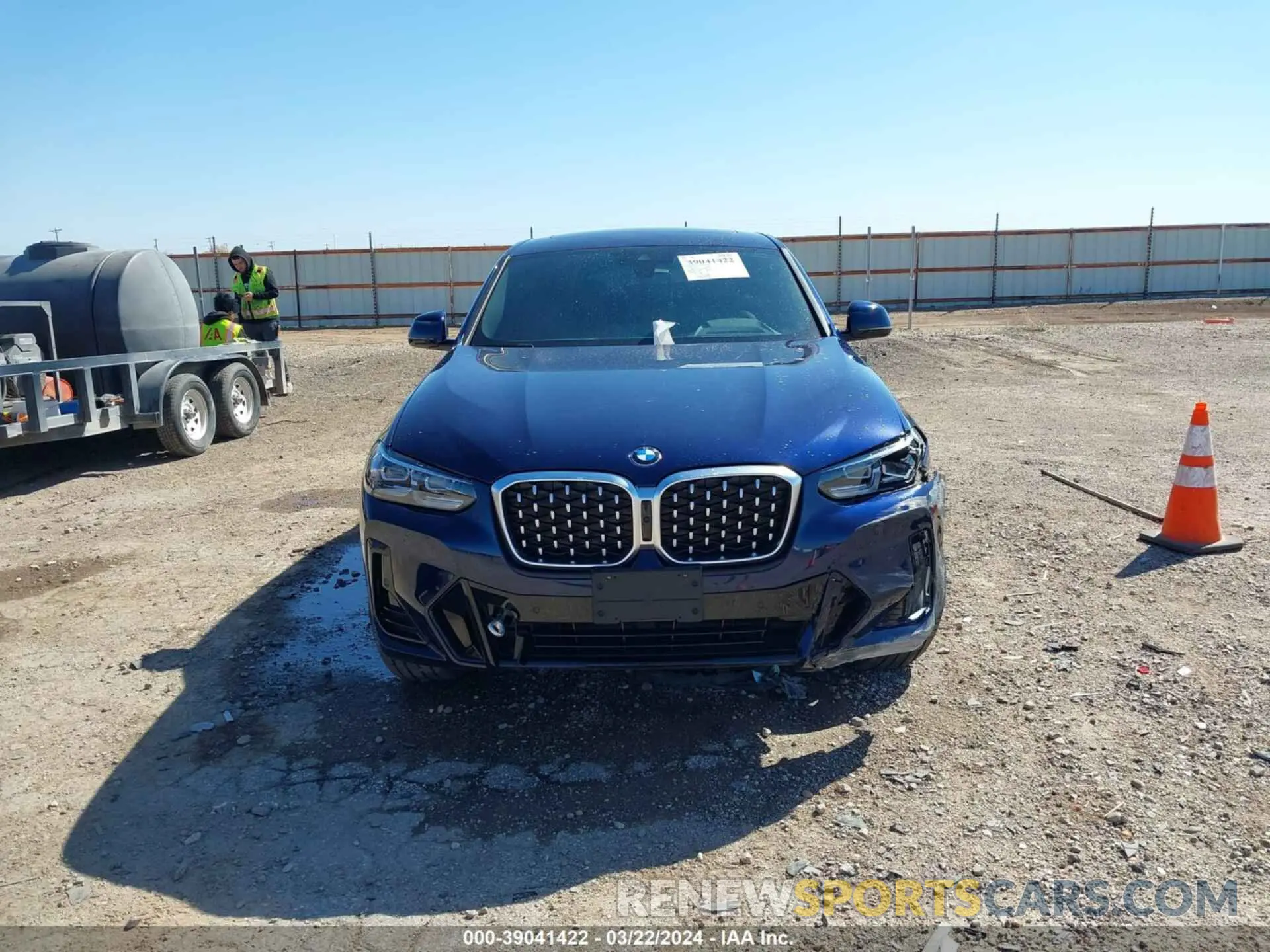 12 fotografías del automóvil dañado 5UX33DT07R9U33670 BMW X4 2024