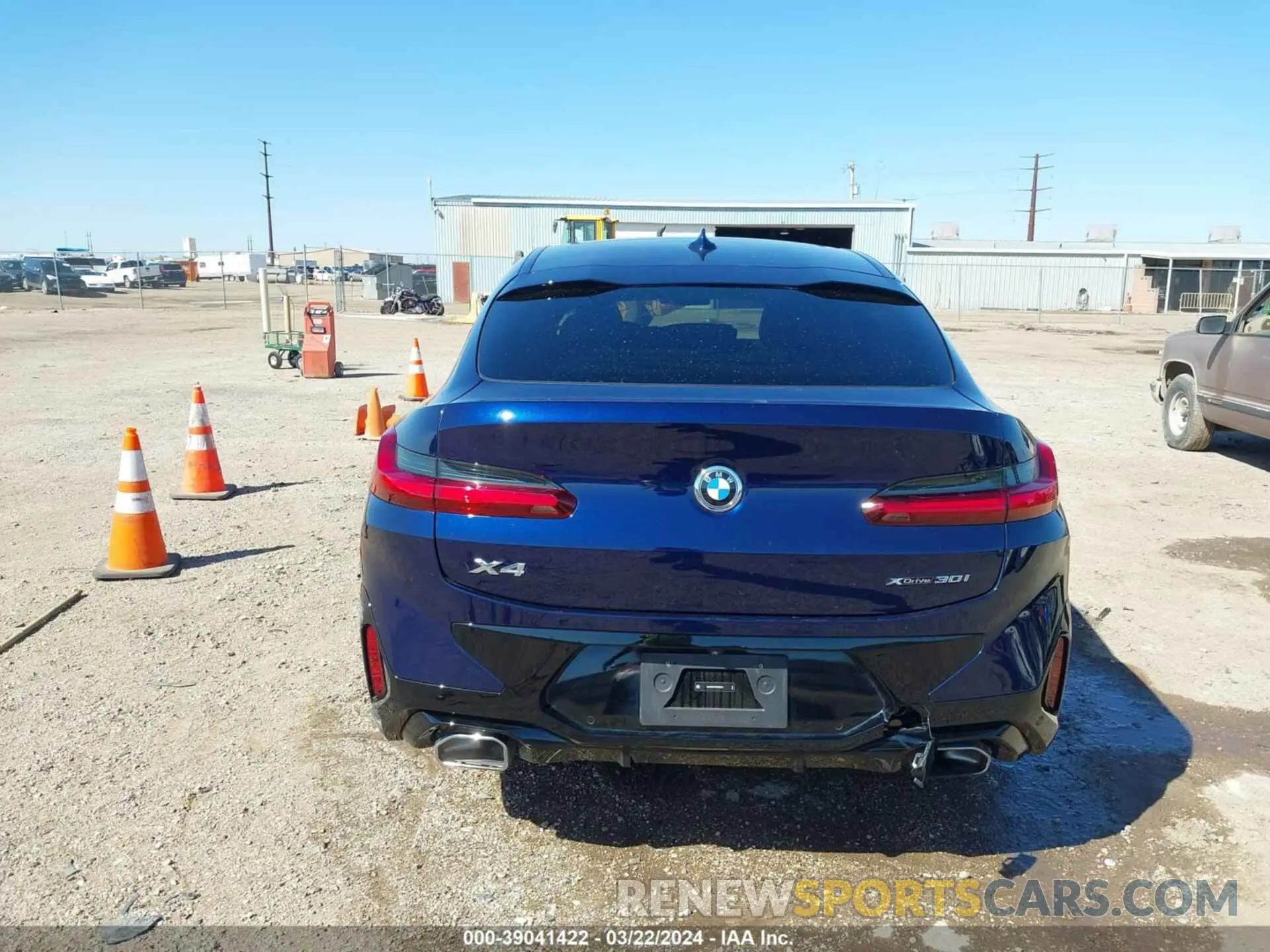 16 fotografías del automóvil dañado 5UX33DT07R9U33670 BMW X4 2024