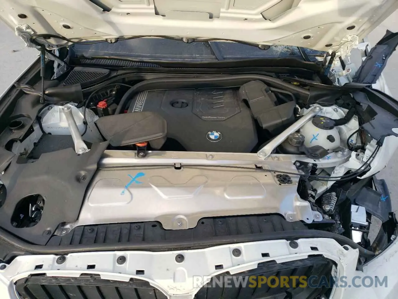 12 fotografías del automóvil dañado 5UX33DT09R9V66933 BMW X4 2024