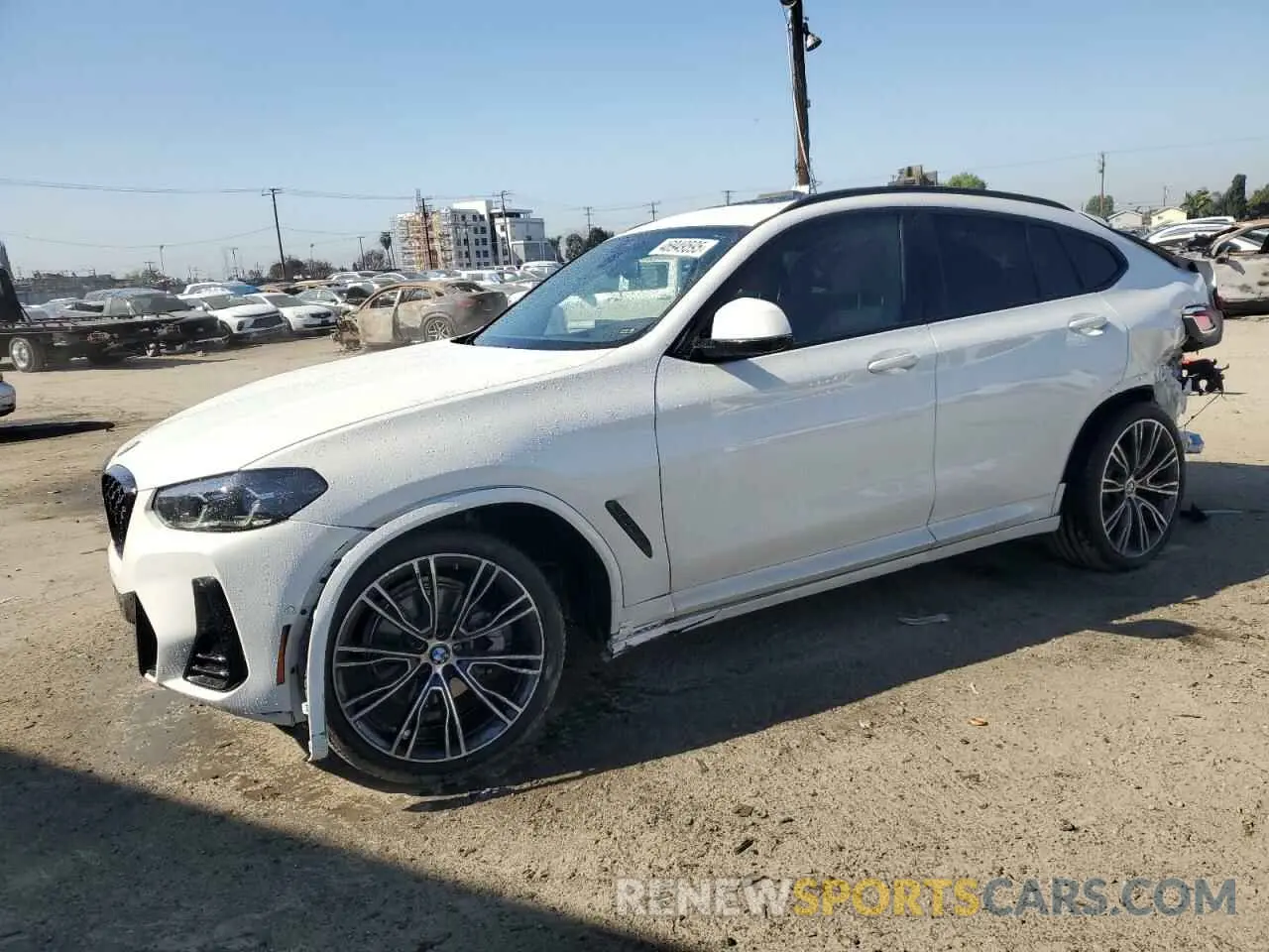 1 fotografías del automóvil dañado 5UX33DT09R9W50136 BMW X4 2024
