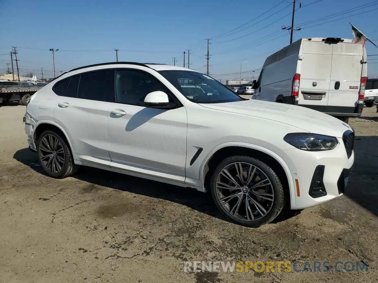 4 fotografías del automóvil dañado 5UX33DT09R9W50136 BMW X4 2024