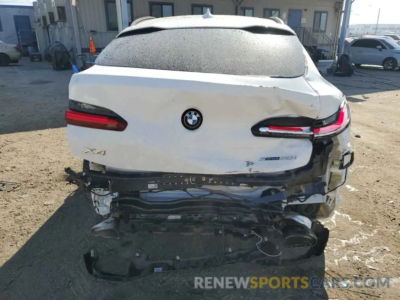 6 fotografías del automóvil dañado 5UX33DT09R9W50136 BMW X4 2024