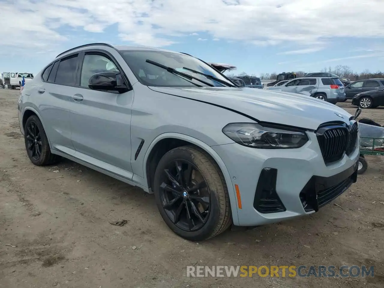 4 fotografías del automóvil dañado 5UX43DT05R9U81172 BMW X4 2024