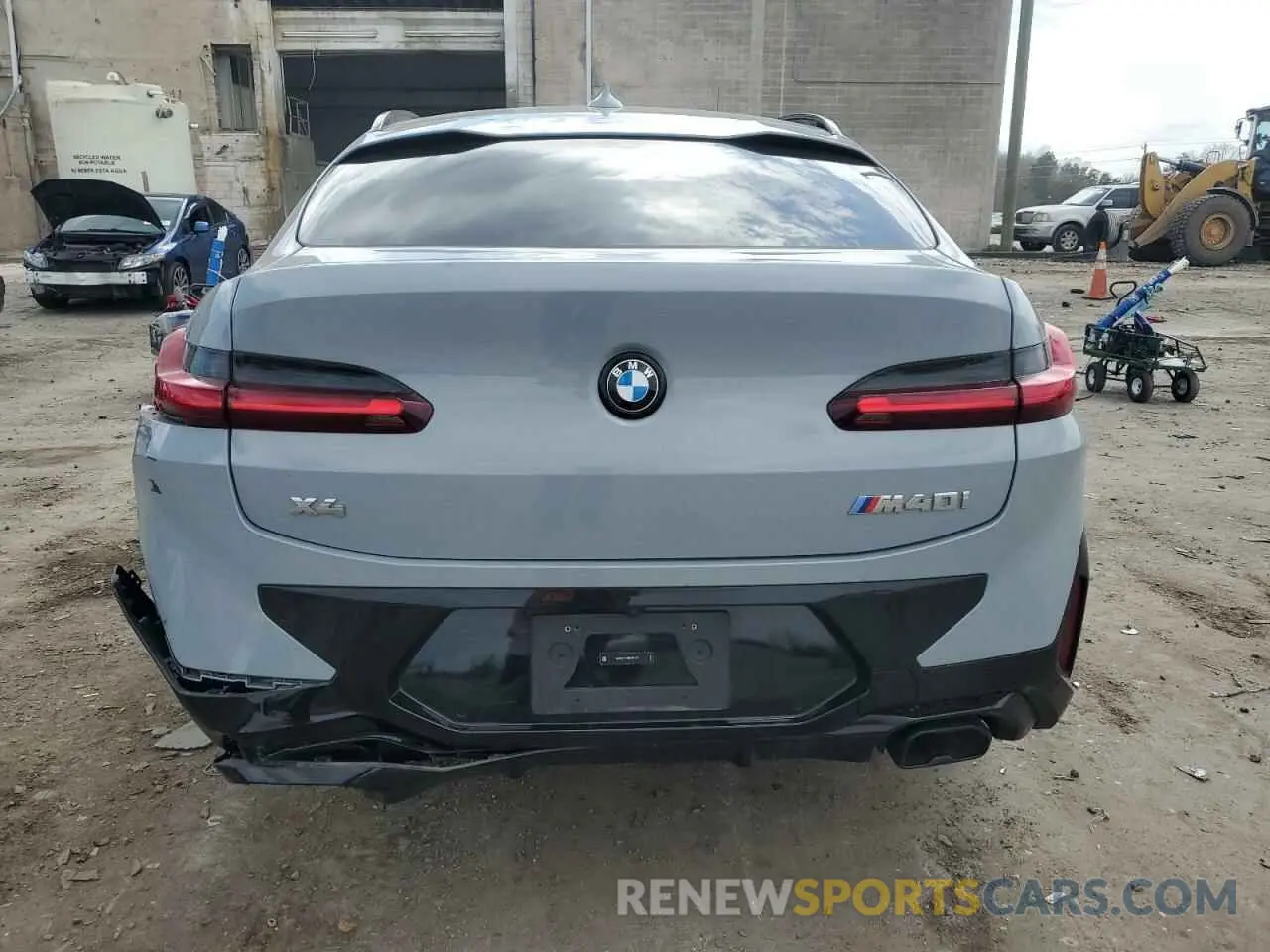 6 fotografías del automóvil dañado 5UX43DT05R9U81172 BMW X4 2024