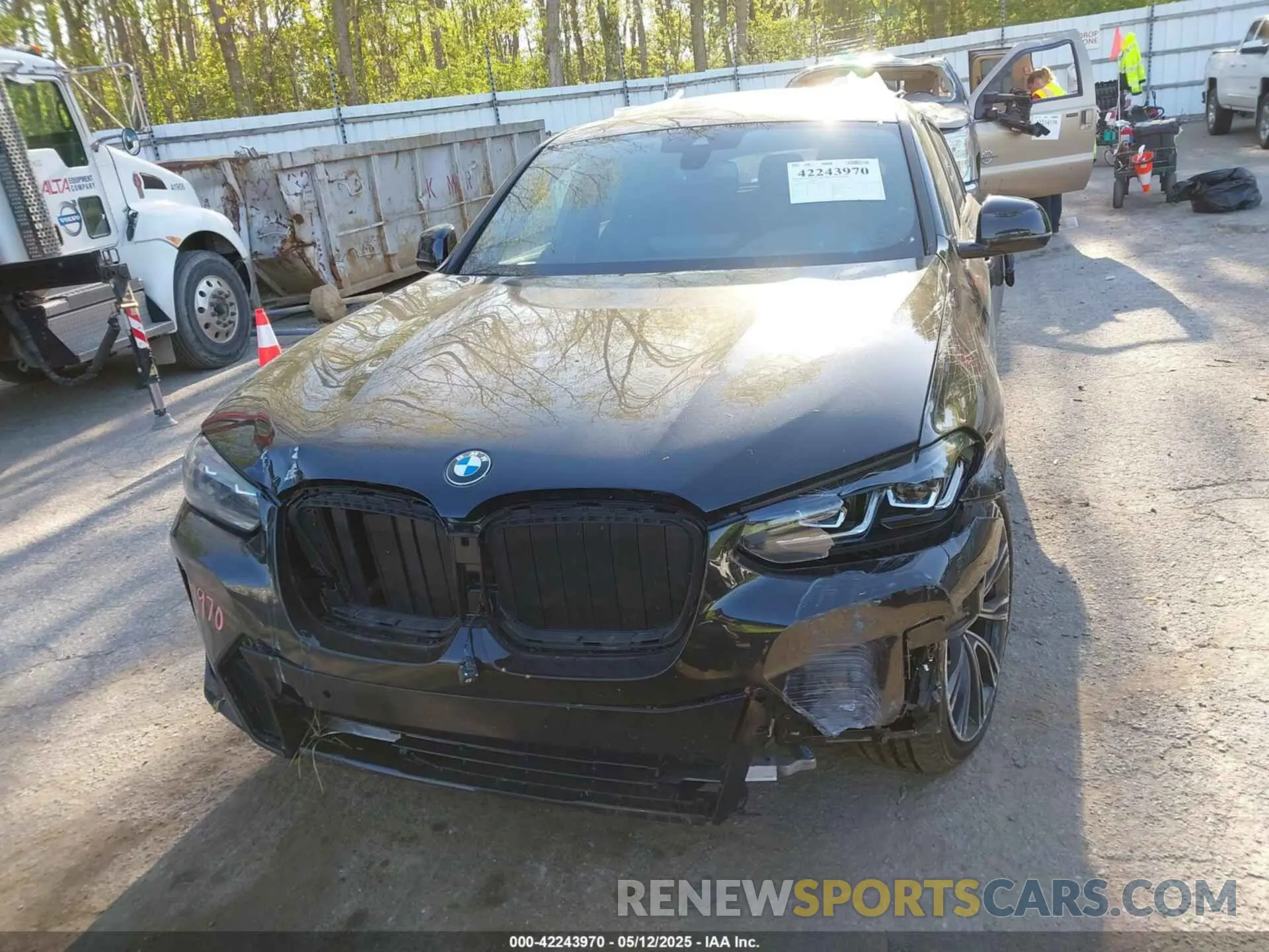 12 fotografías del automóvil dañado 5UX33DT06S9Y68475 BMW X4 2025