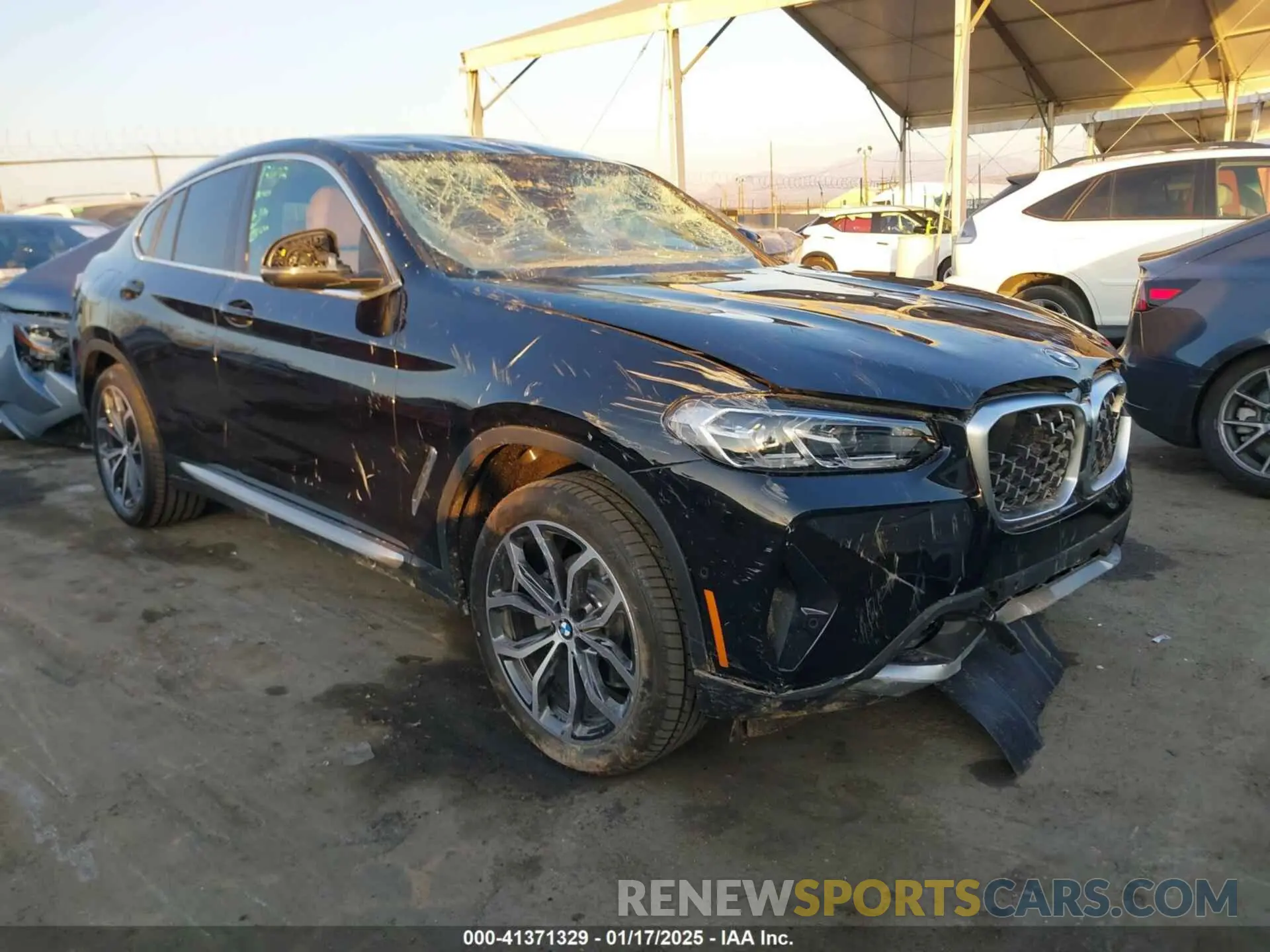 1 fotografías del automóvil dañado 5UX33DT07S9Y65925 BMW X4 2025