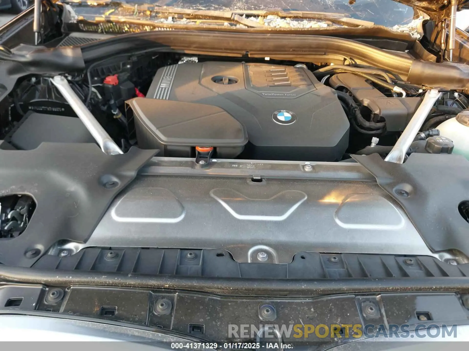 10 fotografías del automóvil dañado 5UX33DT07S9Y65925 BMW X4 2025
