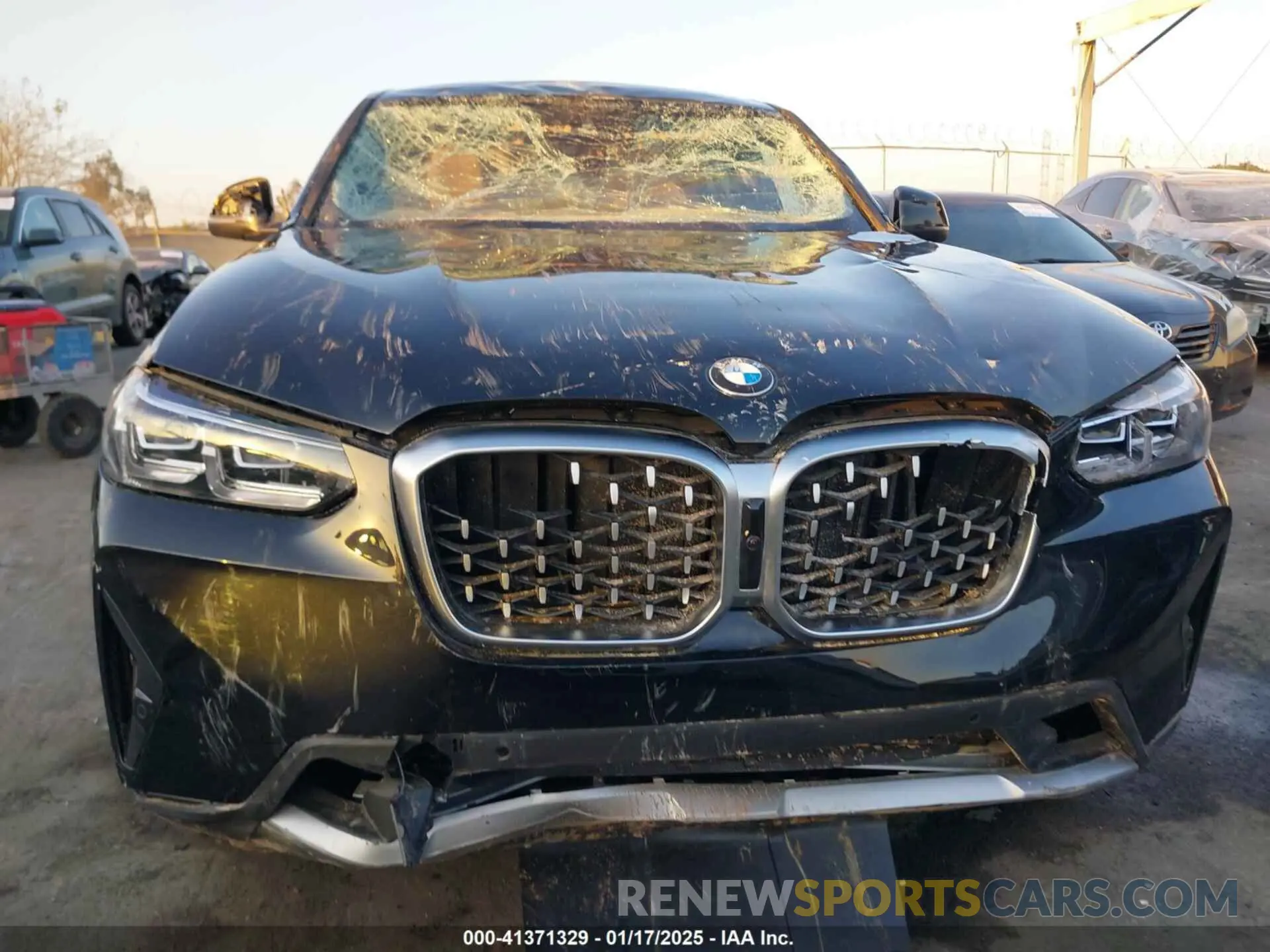 6 fotografías del automóvil dañado 5UX33DT07S9Y65925 BMW X4 2025