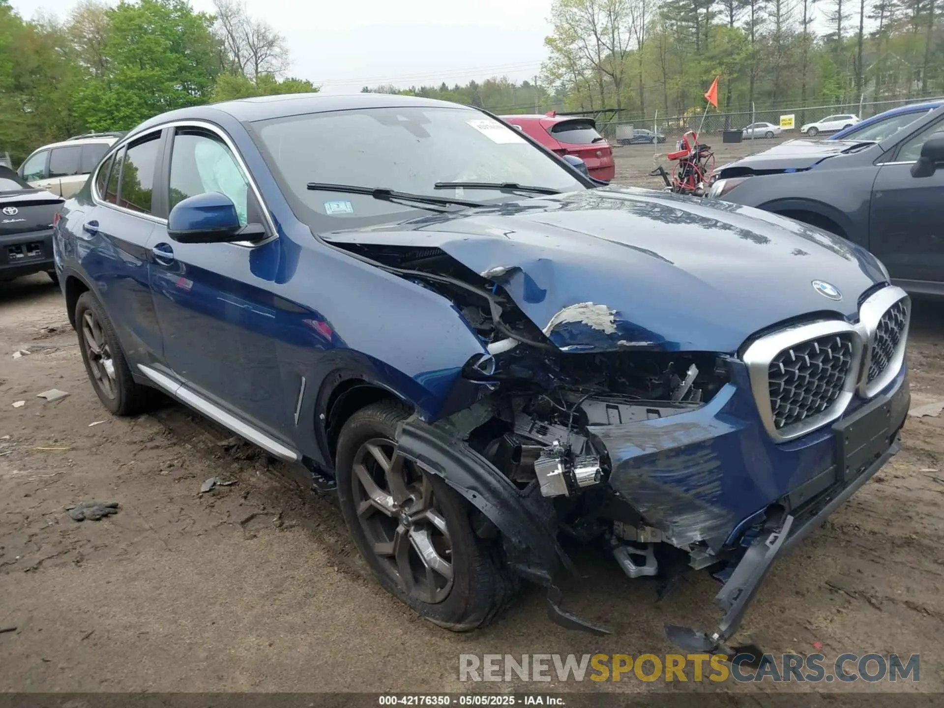 1 fotografías del automóvil dañado 5UX33DT0XS9X62966 BMW X4 2025