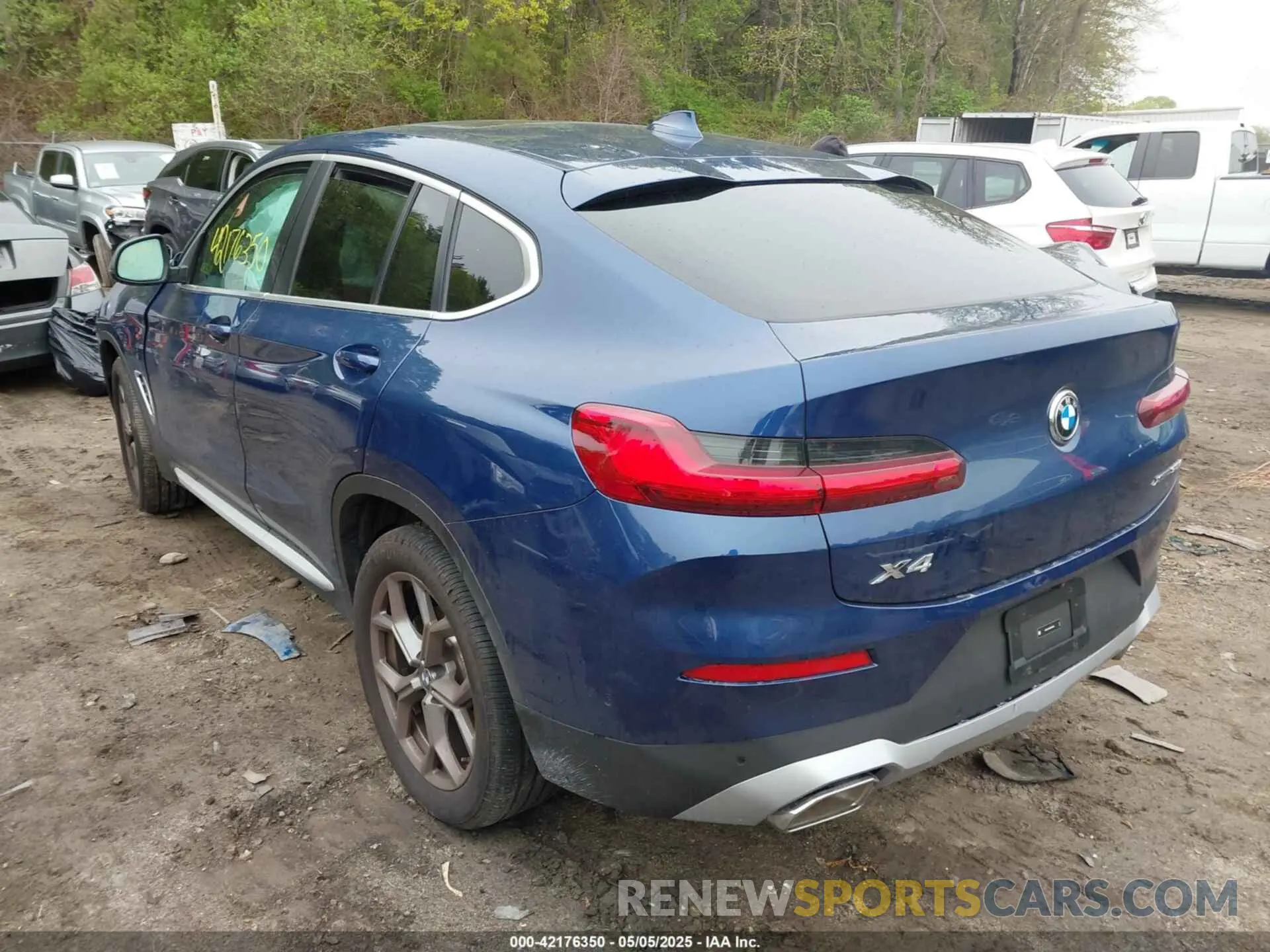 3 fotografías del automóvil dañado 5UX33DT0XS9X62966 BMW X4 2025