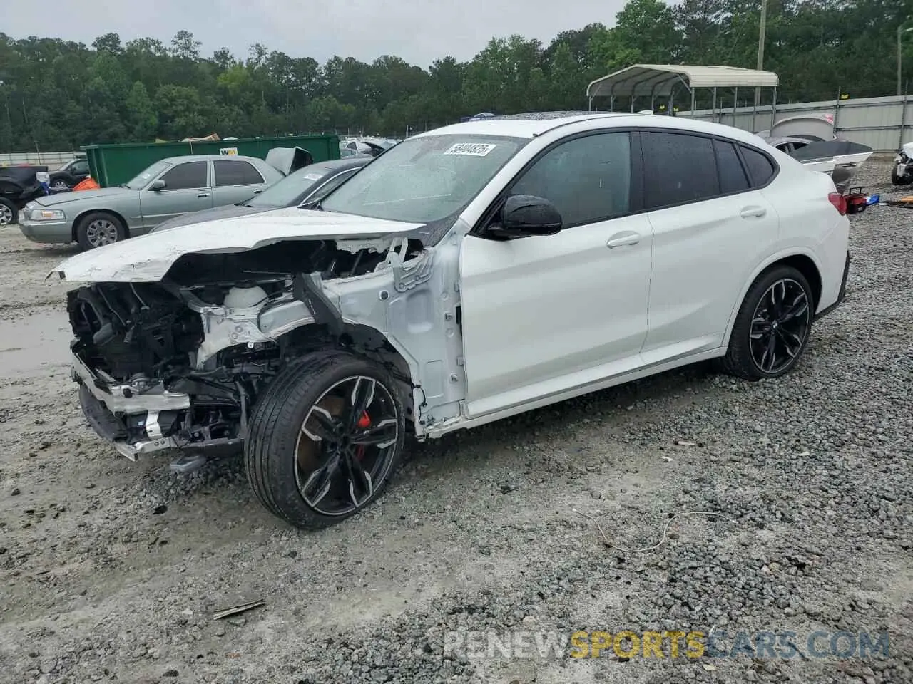 1 fotografías del automóvil dañado 5UX43DT01S9X98016 BMW X4 2025