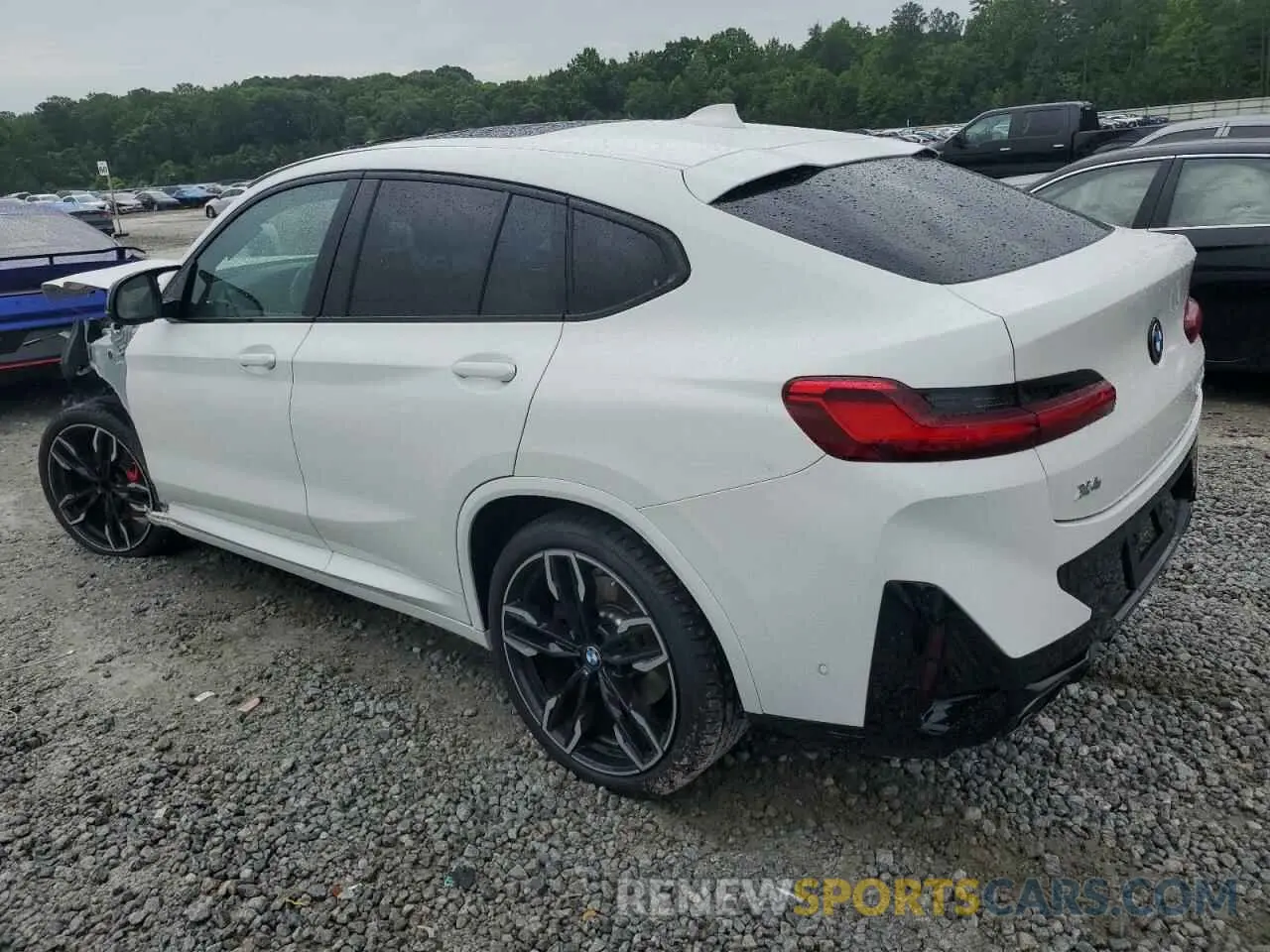 2 fotografías del automóvil dañado 5UX43DT01S9X98016 BMW X4 2025