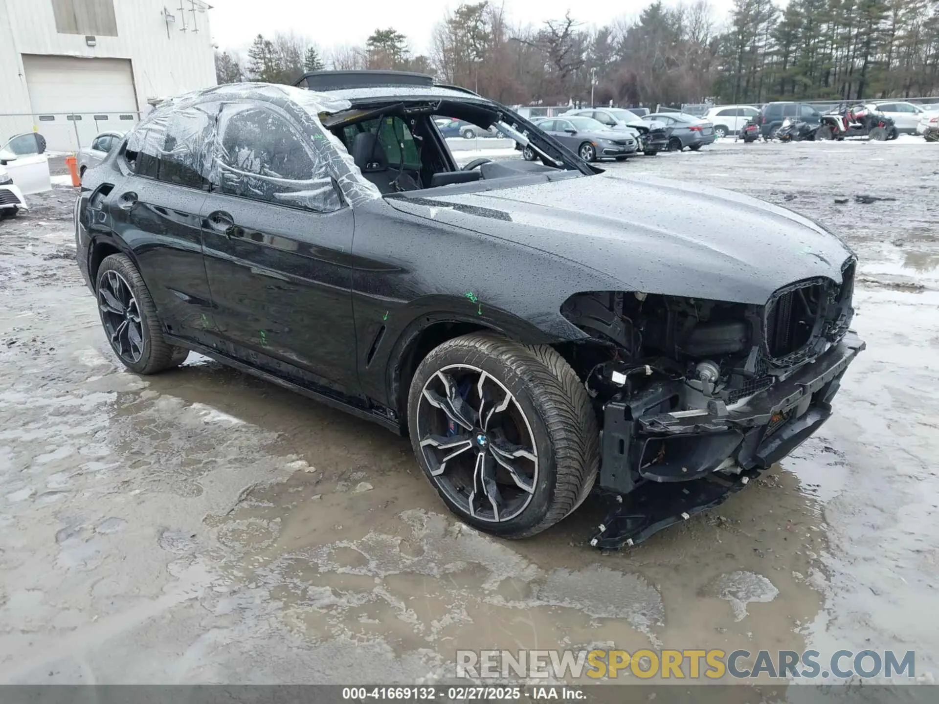 1 fotografías del automóvil dañado 5YMUJ0C01LLU67190 BMW X4 M 2020