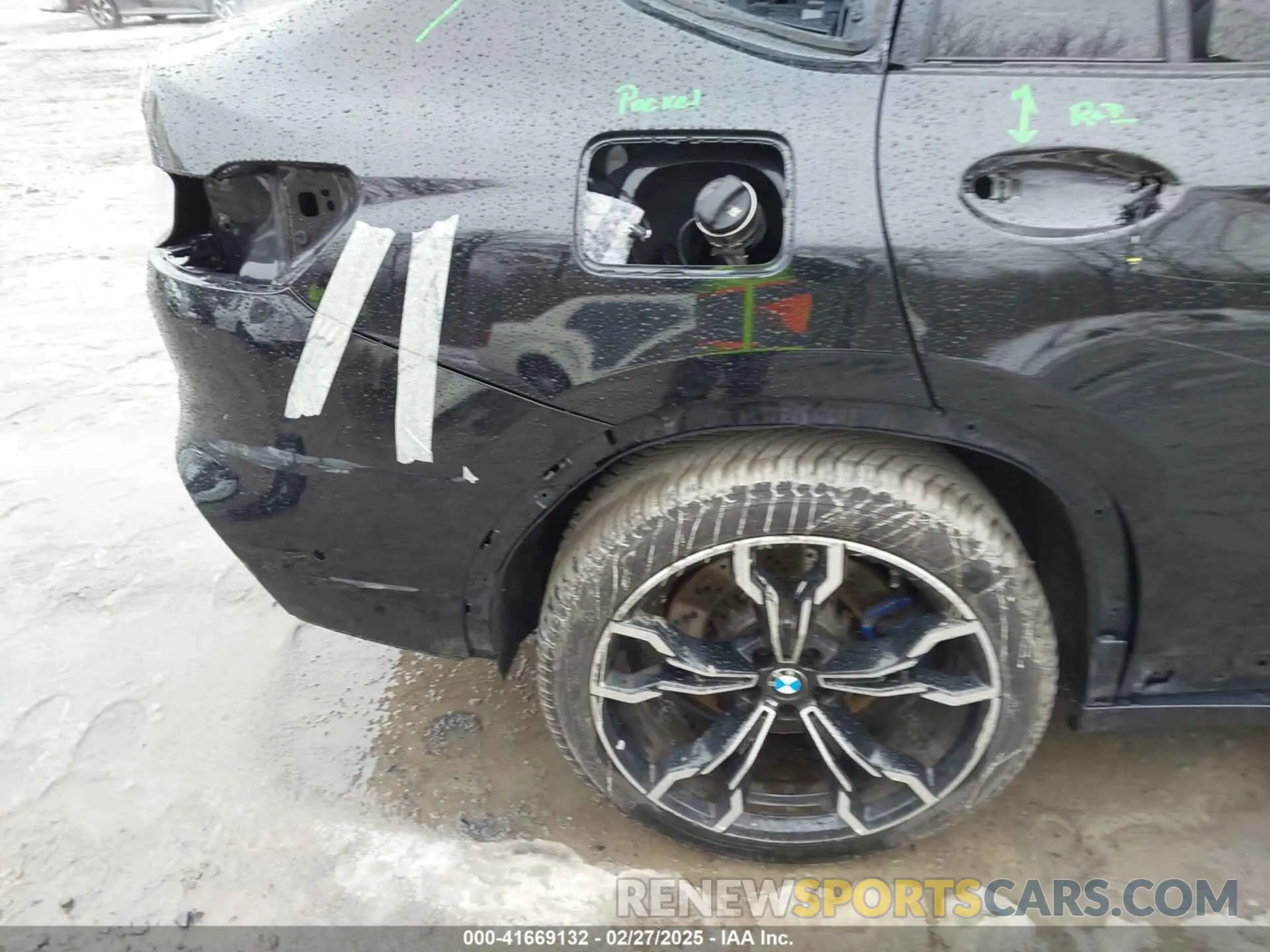 21 fotografías del automóvil dañado 5YMUJ0C01LLU67190 BMW X4 M 2020