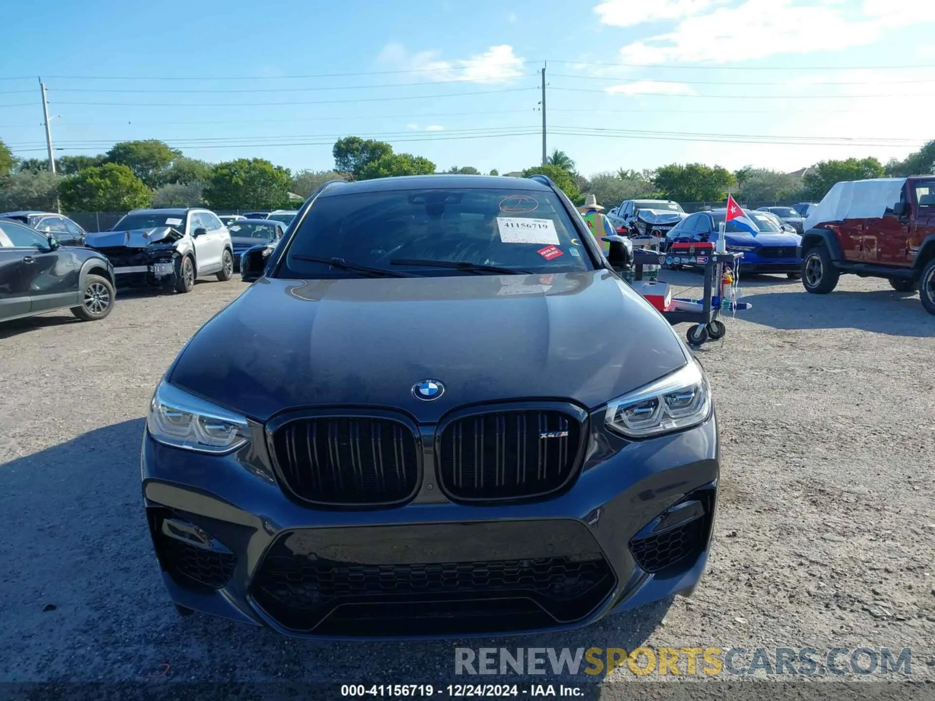 6 fotografías del automóvil dañado 5YMUJ0C04L9C62575 BMW X4 M 2020