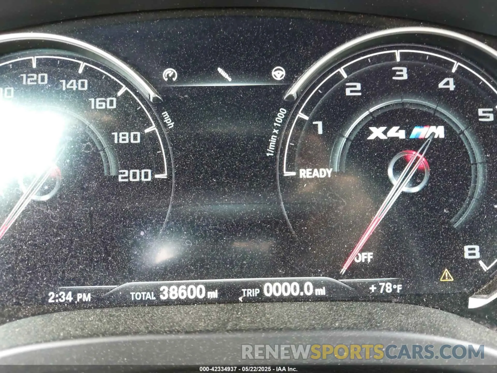 7 fotografías del automóvil dañado 5YMUJ0C07LLA99844 BMW X4 M 2020
