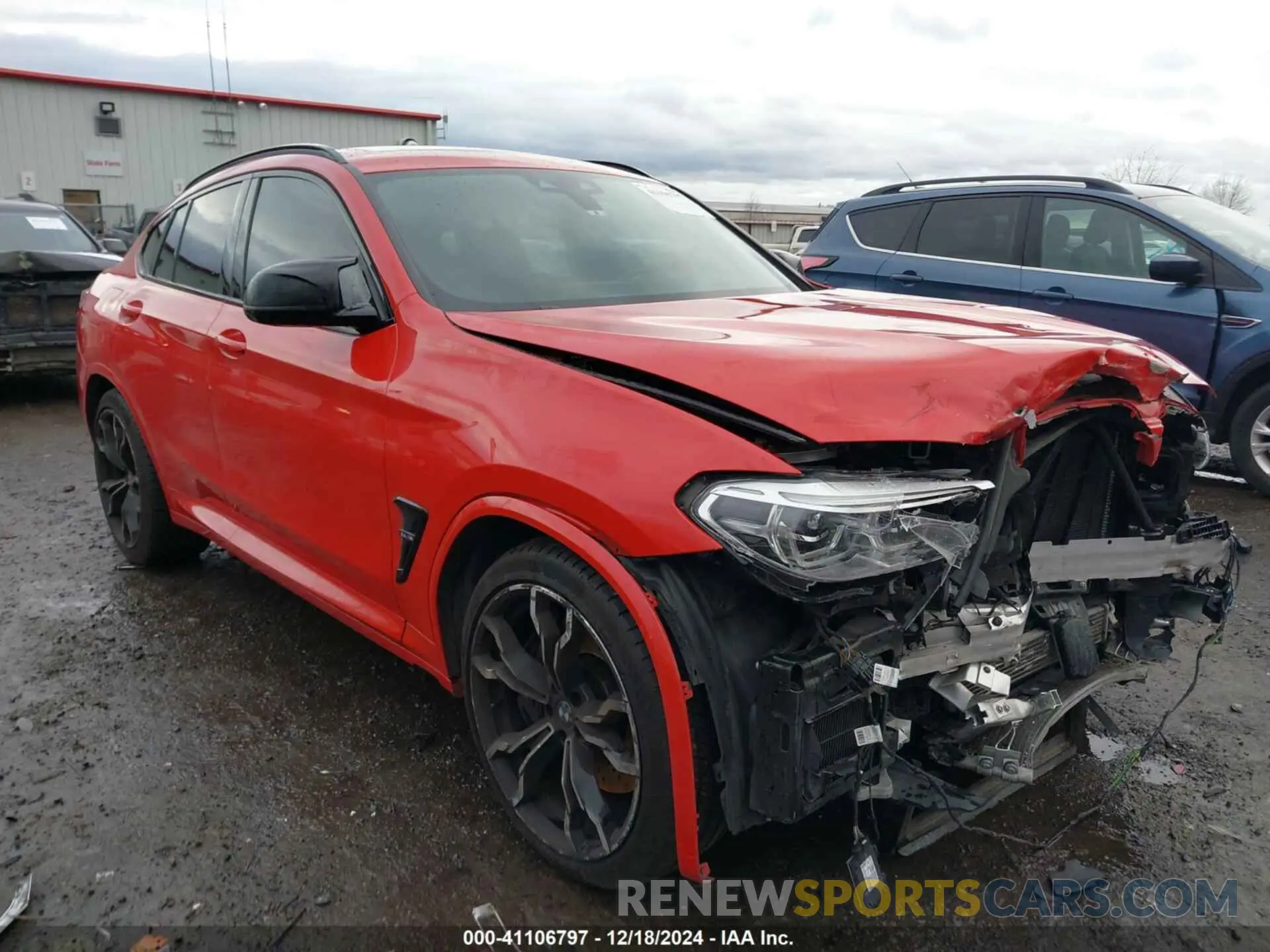 1 fotografías del automóvil dañado 5YMUJ0C08L9C88287 BMW X4 M 2020