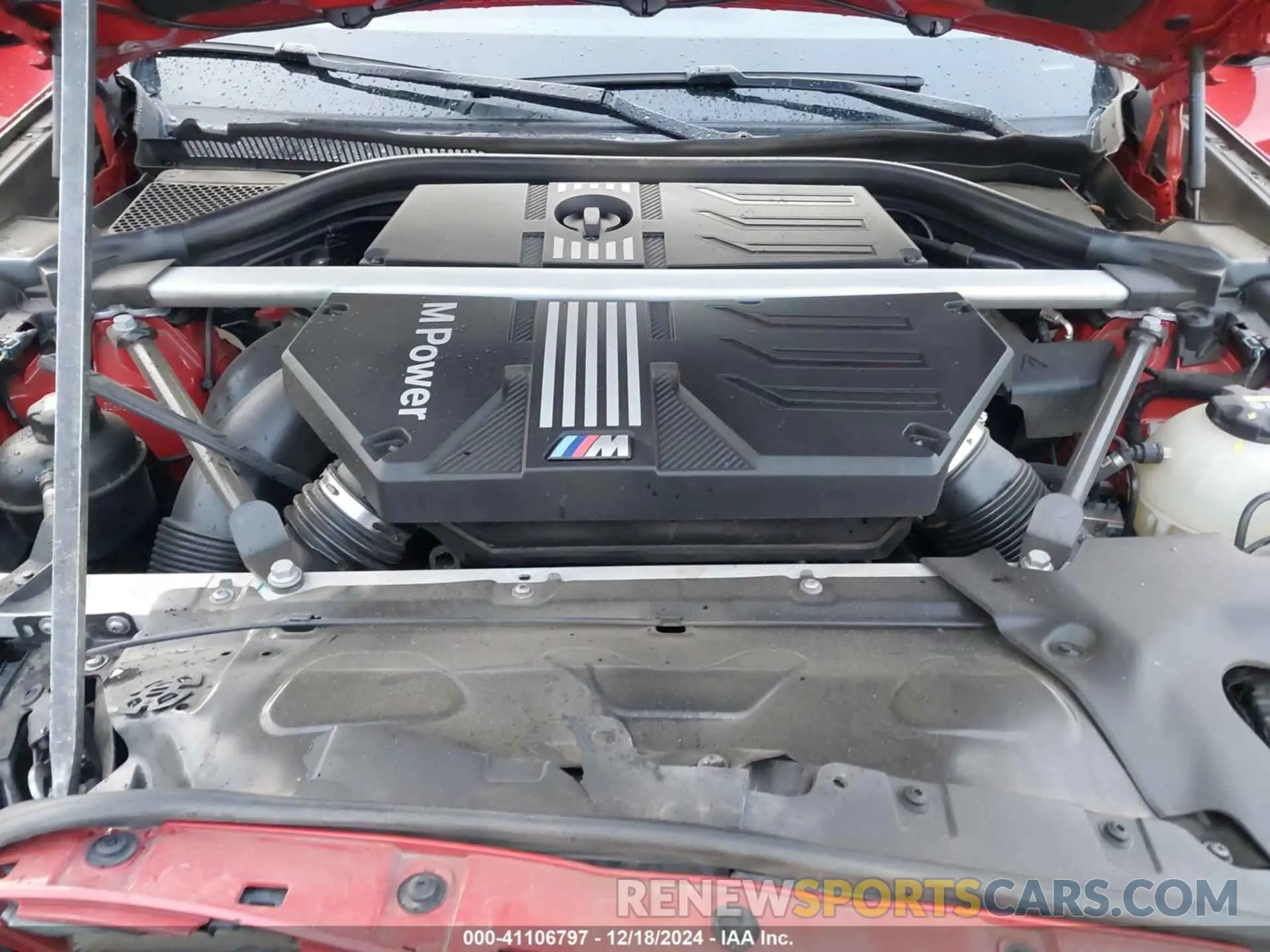 10 fotografías del automóvil dañado 5YMUJ0C08L9C88287 BMW X4 M 2020
