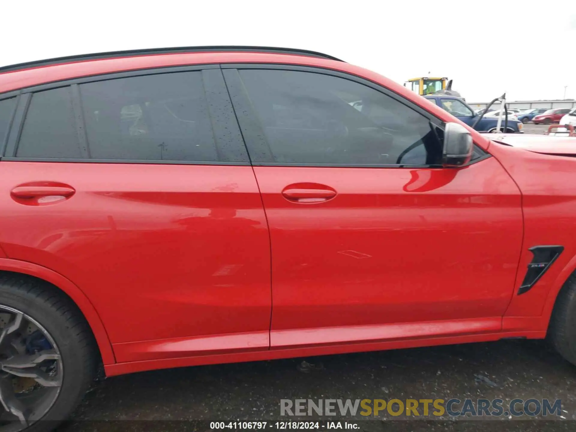 14 fotografías del automóvil dañado 5YMUJ0C08L9C88287 BMW X4 M 2020