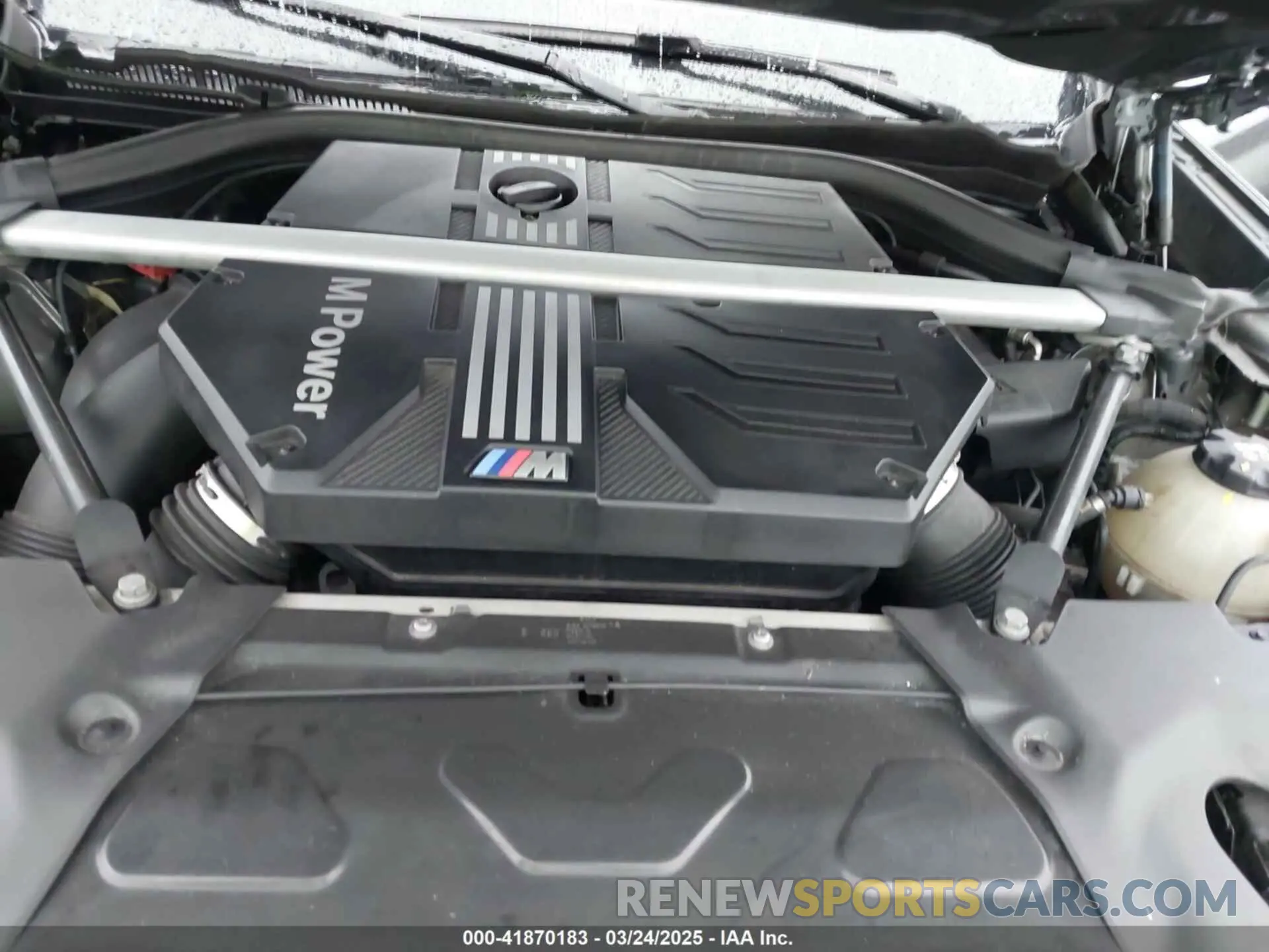 10 fotografías del automóvil dañado 5YMUJ0C0XL9C56330 BMW X4 M 2020