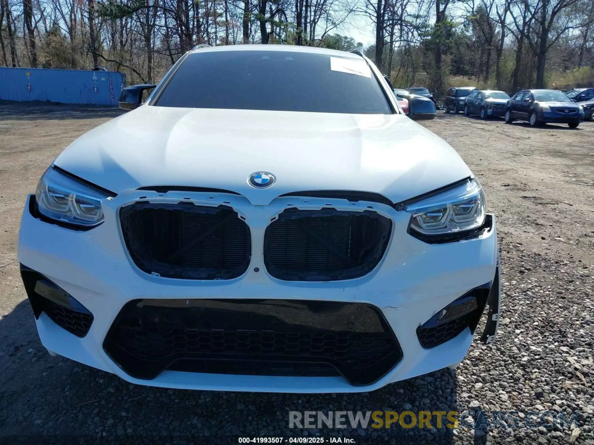 12 fotografías del automóvil dañado 5YMUJ0C03M9G98657 BMW X4 M 2021