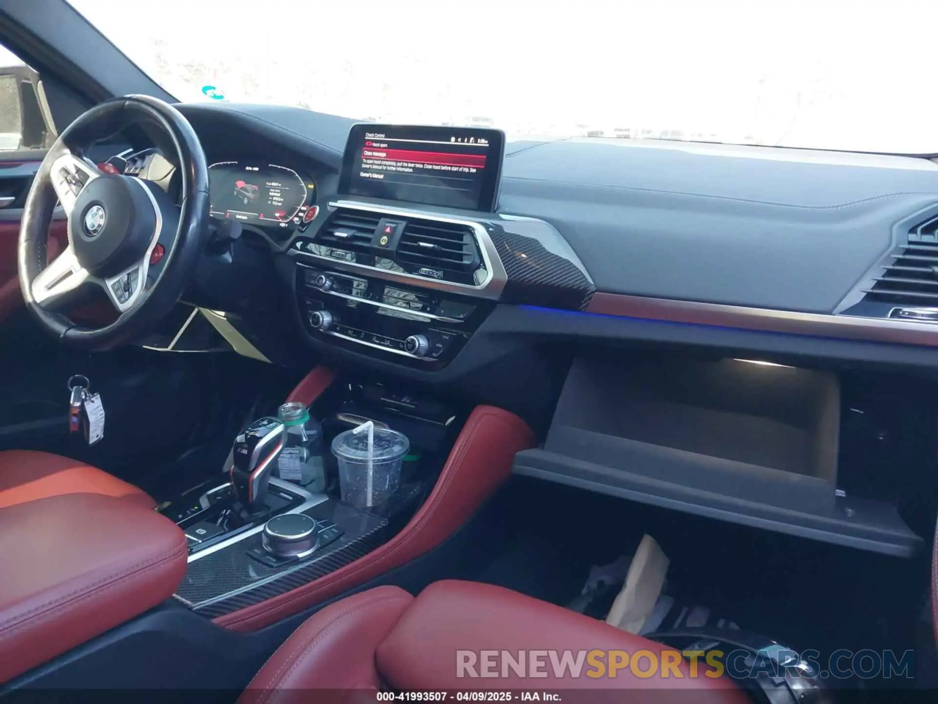 5 fotografías del automóvil dañado 5YMUJ0C03M9G98657 BMW X4 M 2021
