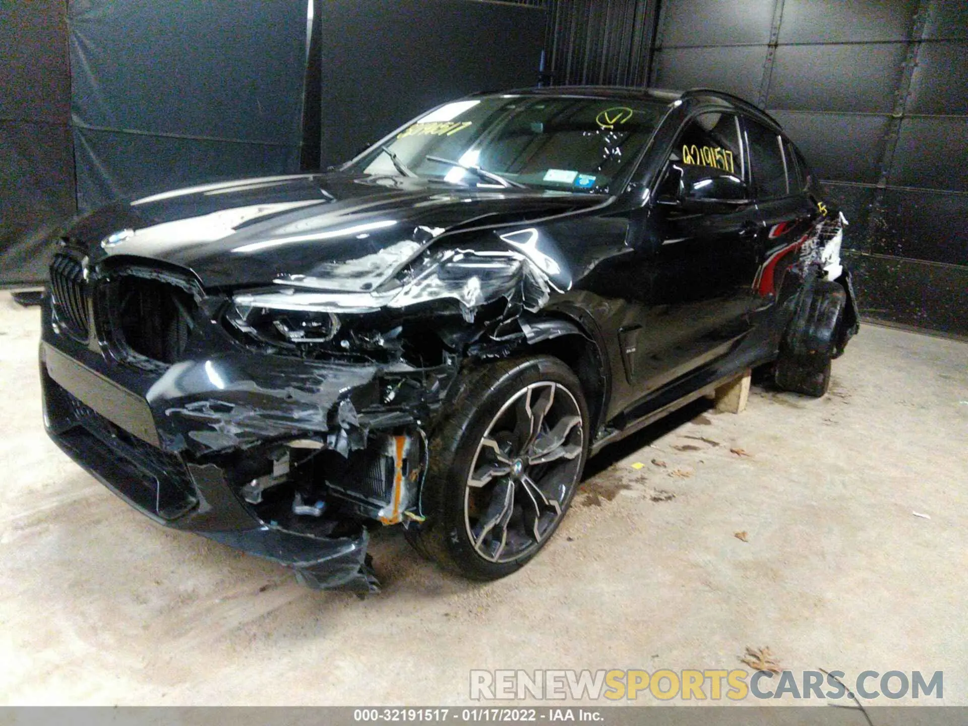 2 fotografías del automóvil dañado 5YMUJ0C04M9F20899 BMW X4 M 2021