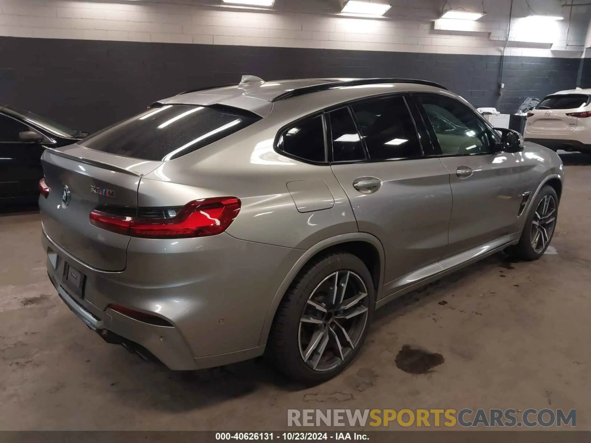 4 fotografías del automóvil dañado 5YMUJ0C09M9D82678 BMW X4 M 2021