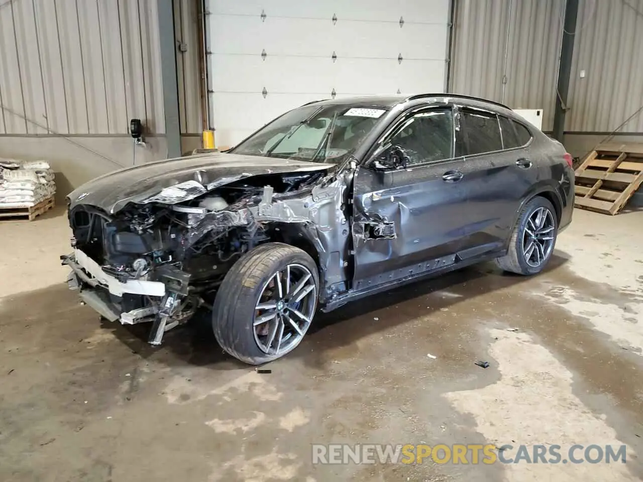 1 fotografías del automóvil dañado 5YM23EC05N9J23246 BMW X4 M 2022