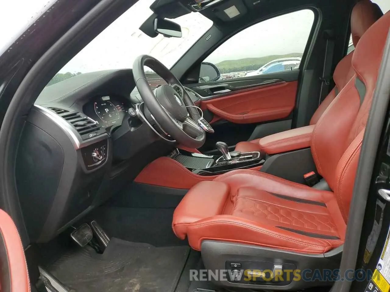 7 fotografías del automóvil dañado 5YM23EC08N9M55780 BMW X4 M 2022